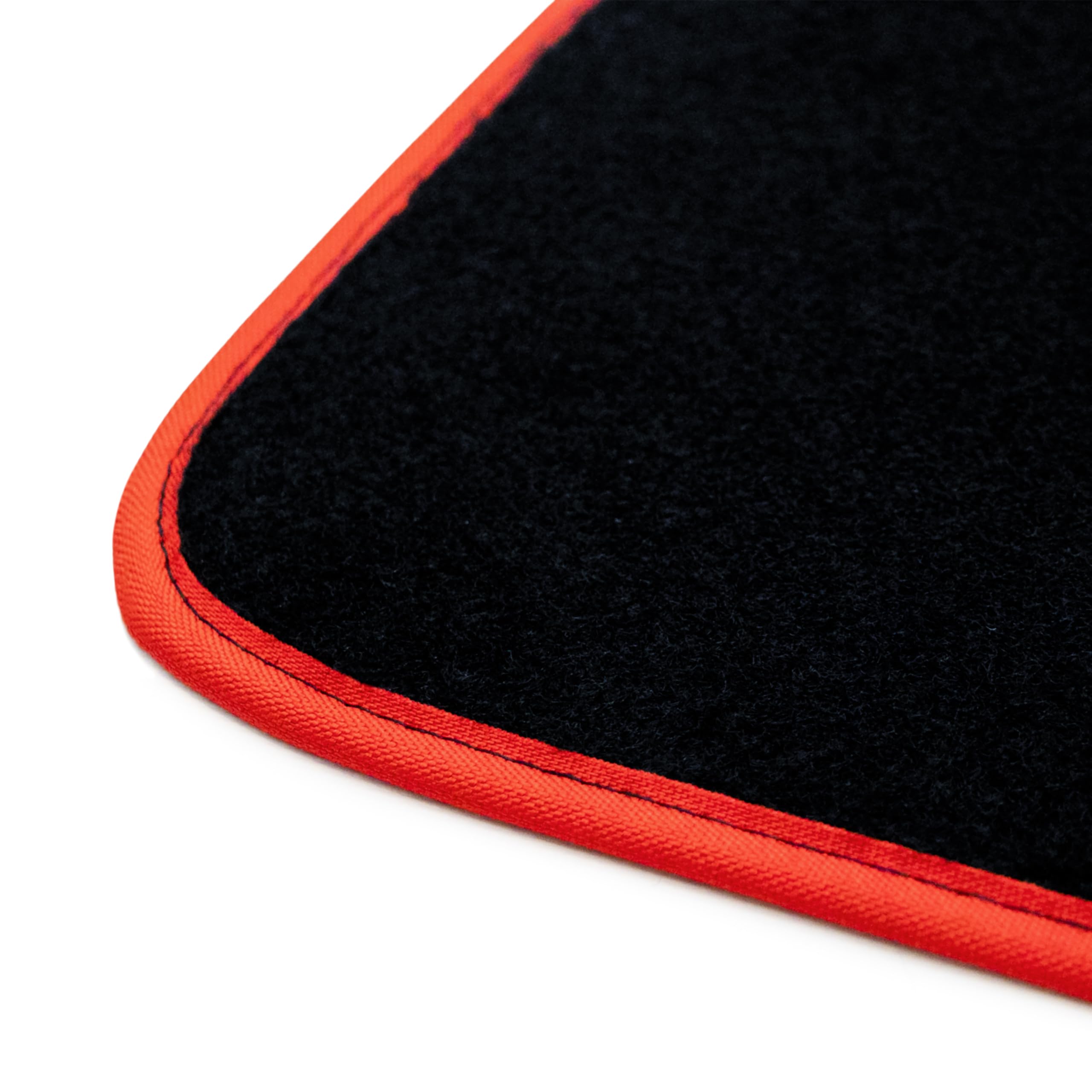 Kit de Alfombrillas compatibles con Hyundai Tucson Híbrido 2020-2025 | Alfombrillas a Medida de moqueta, Alfombra a Medida, Borde Rojo