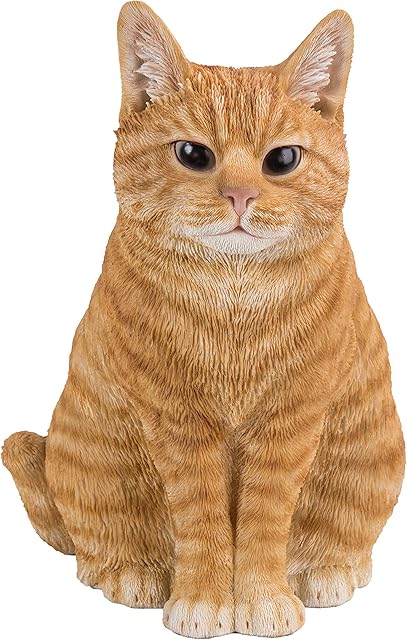 Vivid Arts Real Life Sitting Ginger Cat
