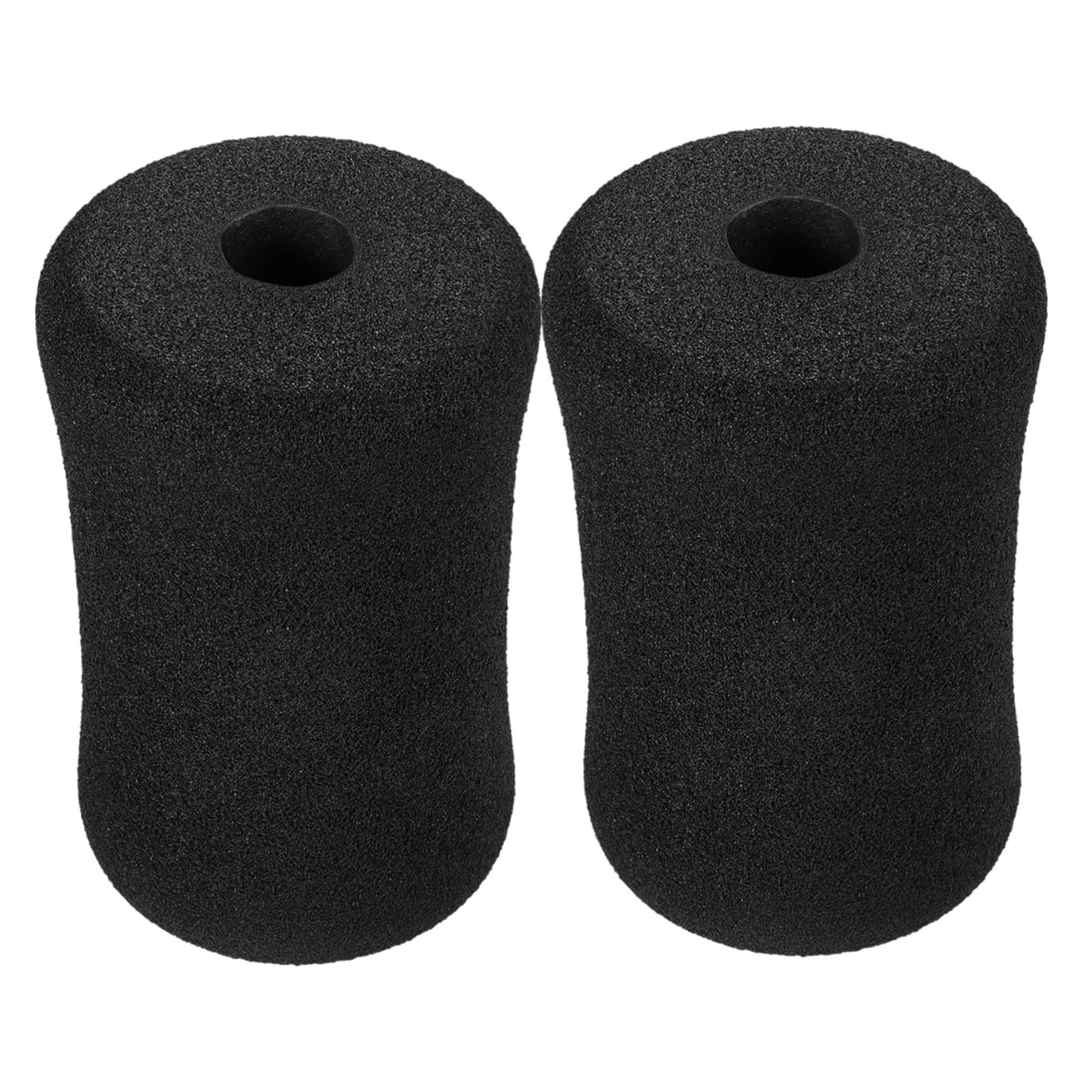 BESPORTBLE 10 Pièces éponge Banc Musculation Banc de muscu Tube Mousse Manchon d'entraînement AB Remplacement du Patin du Rouleau Coussinets en Mousse pour Les Pieds Tube en Mousse