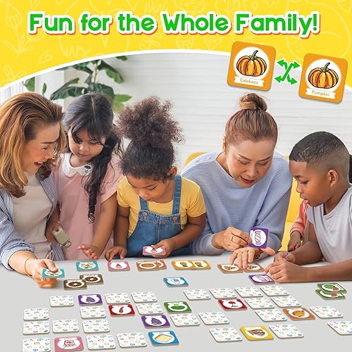 Miniatura 6 de Juego de tarjetas de memoria, juego de emparejamiento para niños pequeños, aprender español para niños, tarjetas flash bilingües, juguetes de