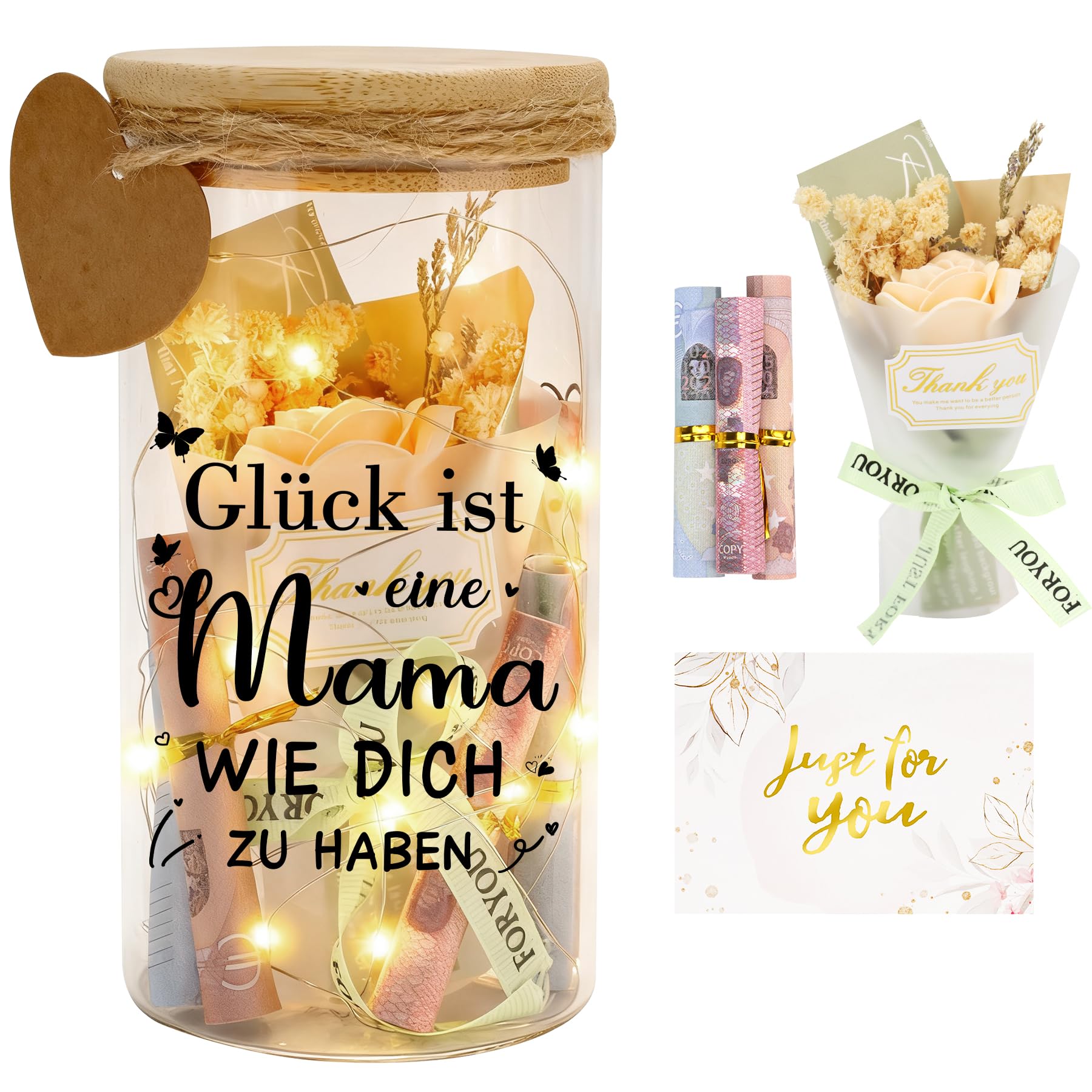 Geschenk für Mama Muttertag, Personalisiertes Geburtstagsges