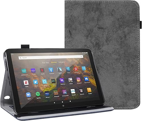 Miniatura 1 de Funda para tablet 10 y funda 10 Plus (solo compatible con versión de 11 generación 2021)  Auto SleepWake Ultra ligera Slim Stand Folio Cover con