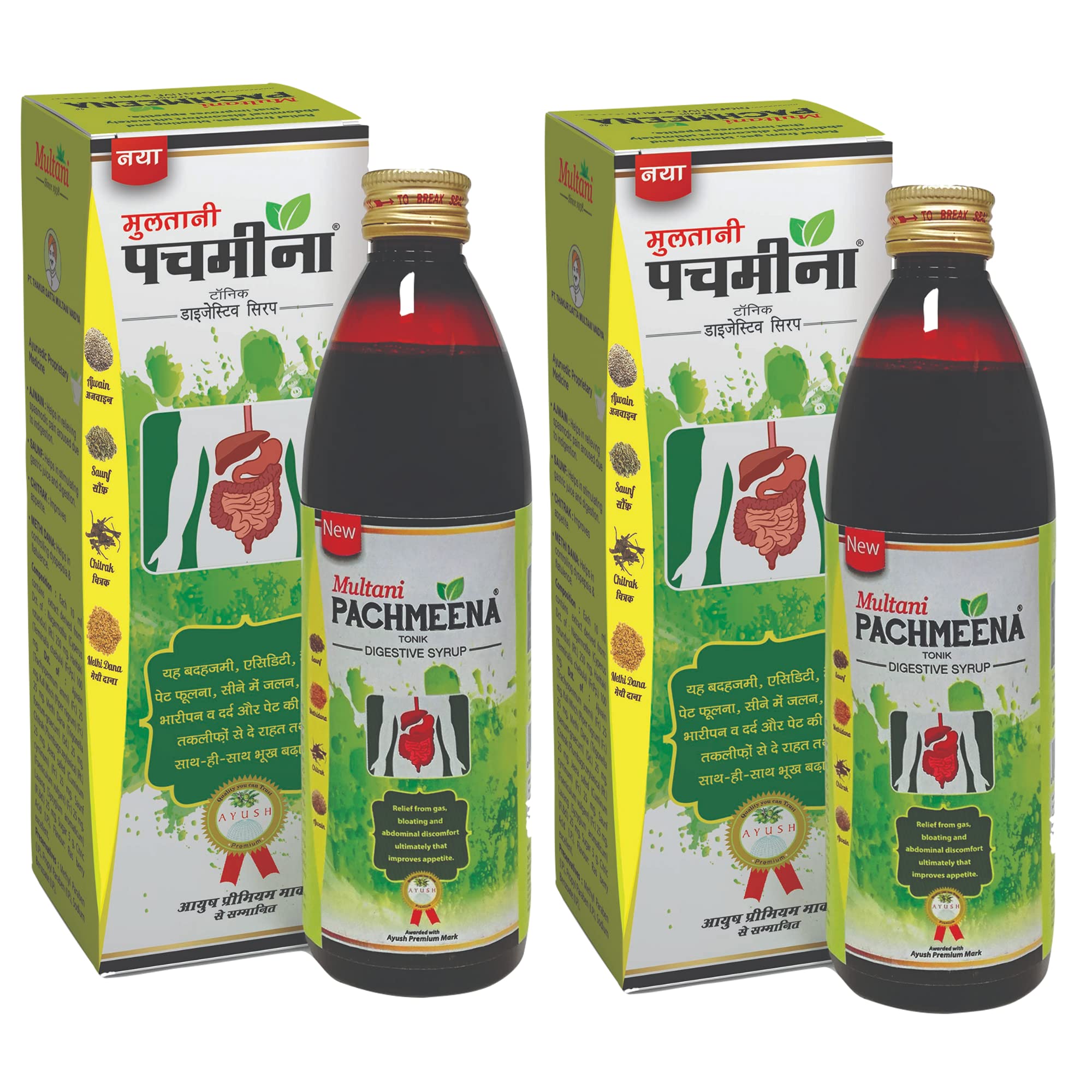 Buy Multani Pachmeena Tonik Digestion Syrup Ayurvedic Products For