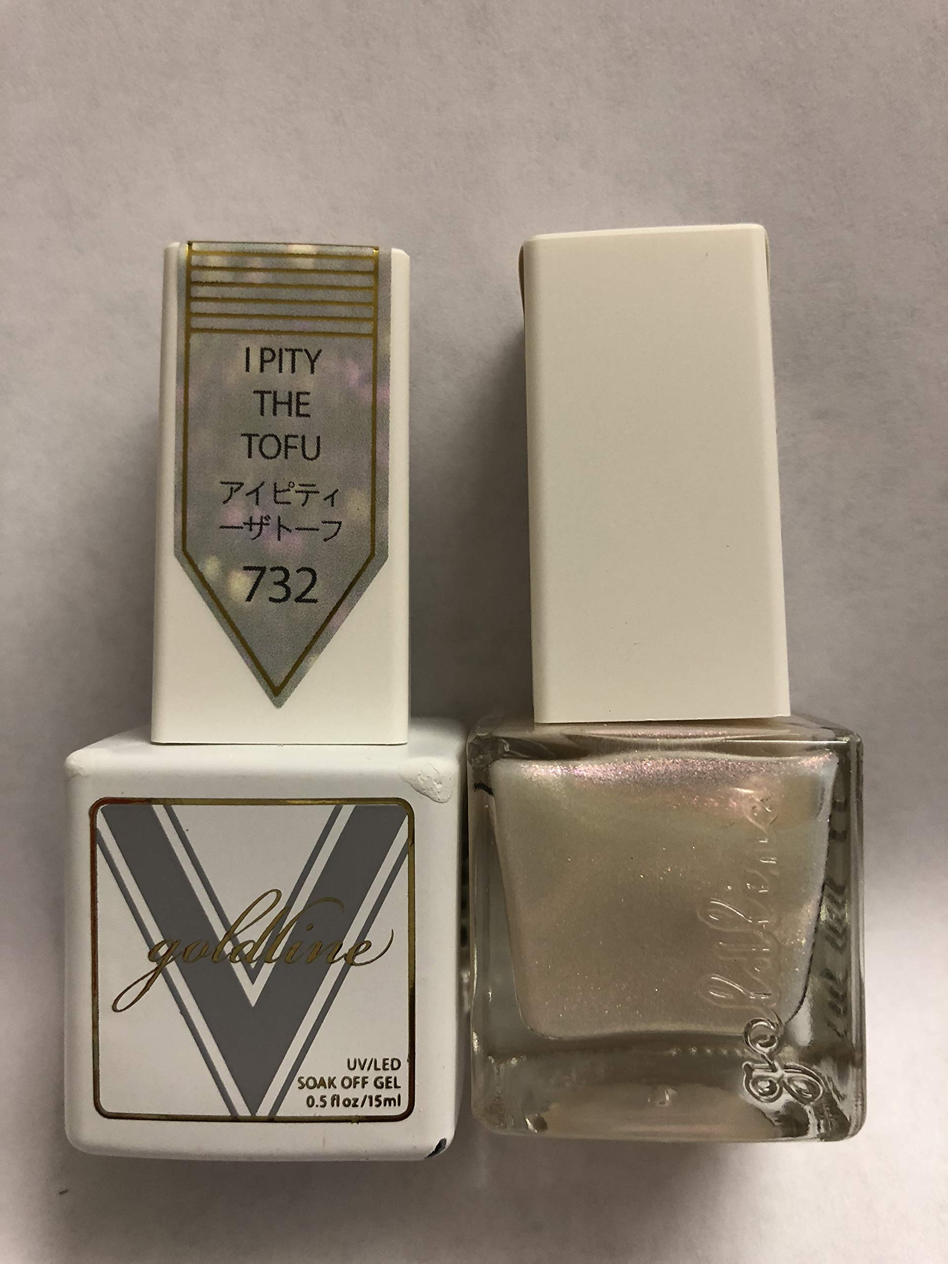 Gel Matching SOAK Off Gel & Nail Lacquer I Pity The TOFU #732 by VETRO