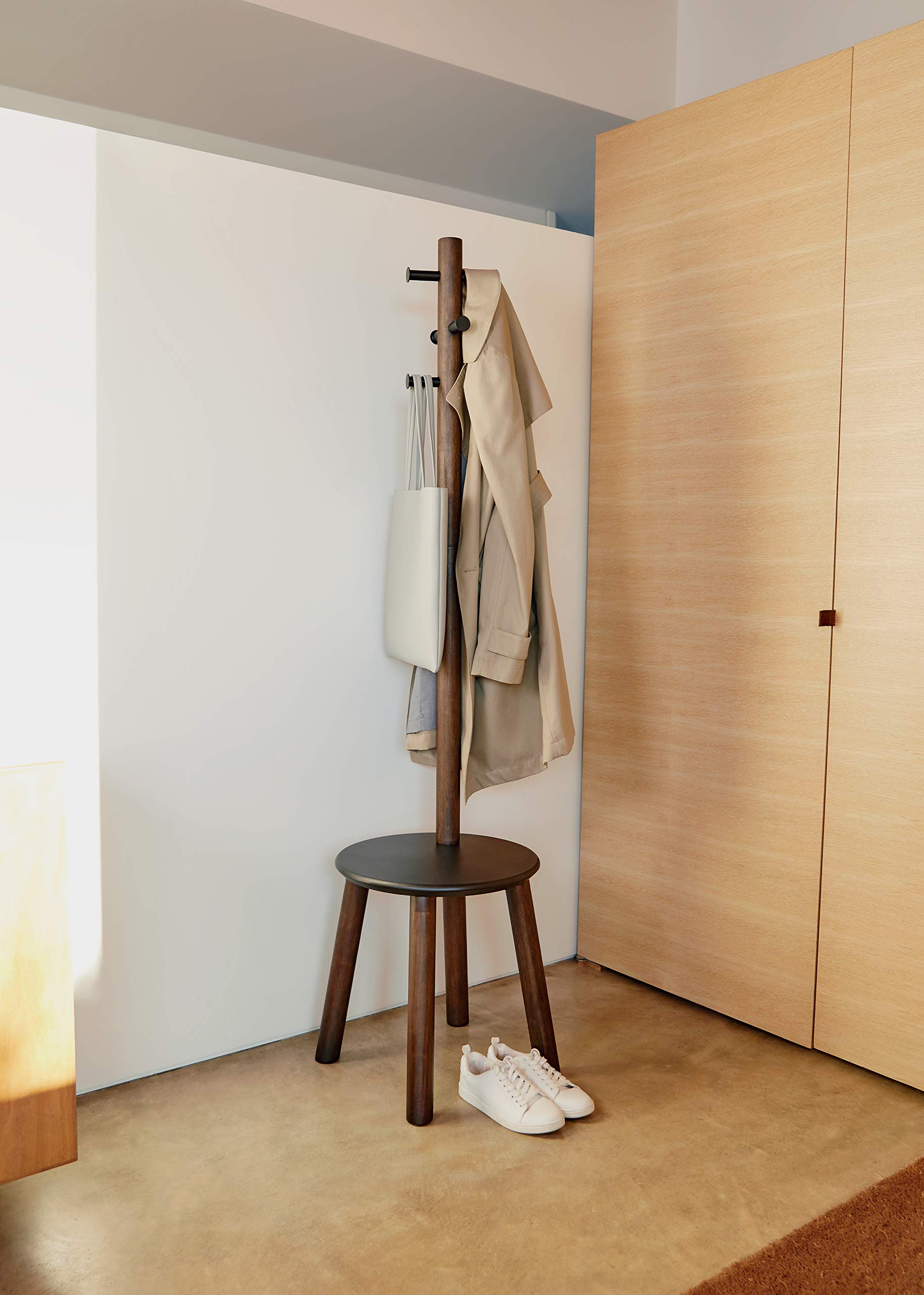 Umbra Pillar Stool Coatrack アンブラ ピラー Umbra Pillar Stool and Coatrack - Walmart.com