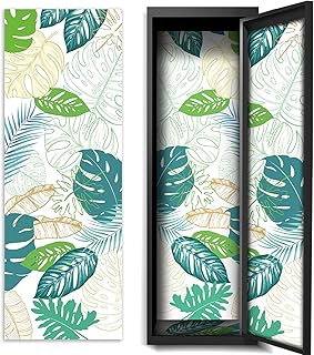 Hsei Deluxe School Locker Magnetic Wallpaper 12" x 36" Decorative Removable Magnetic Locker Covering
