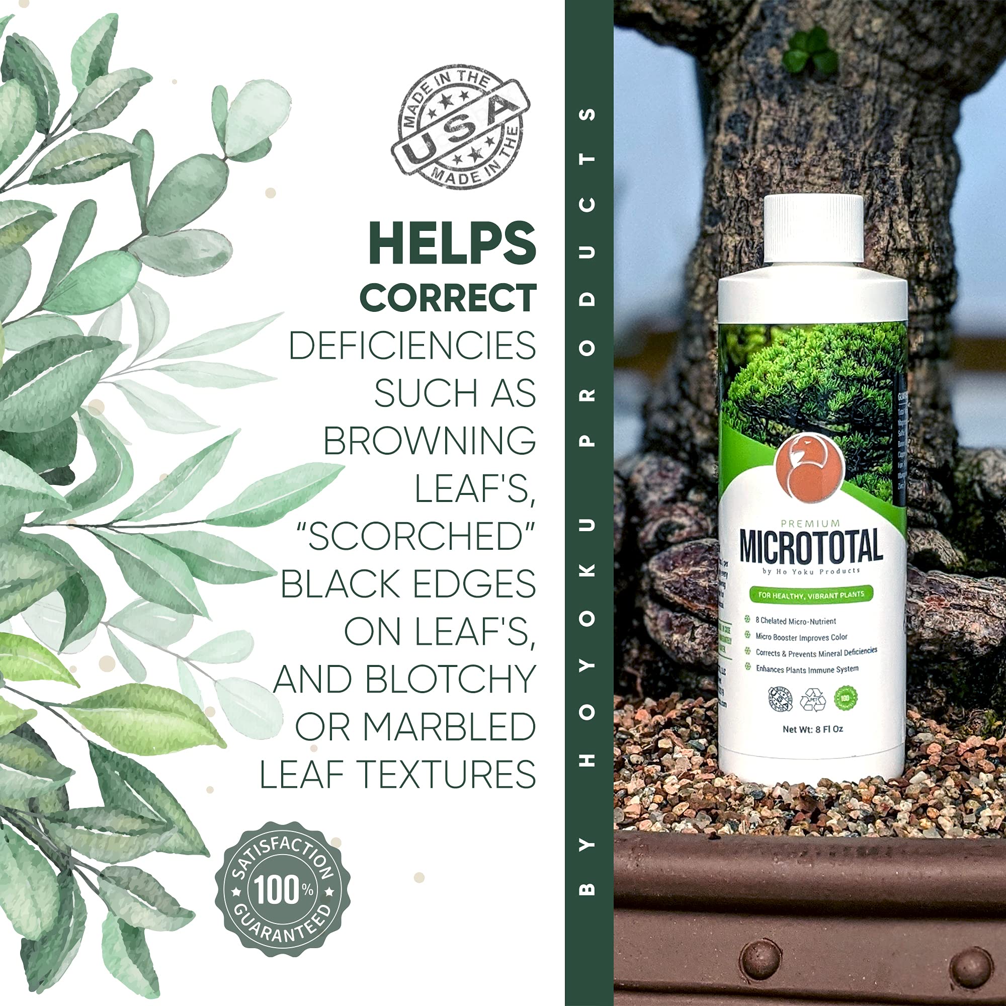 Liquid Bonsai Fertilizer Food Supplement Micrototal Liquid Tree