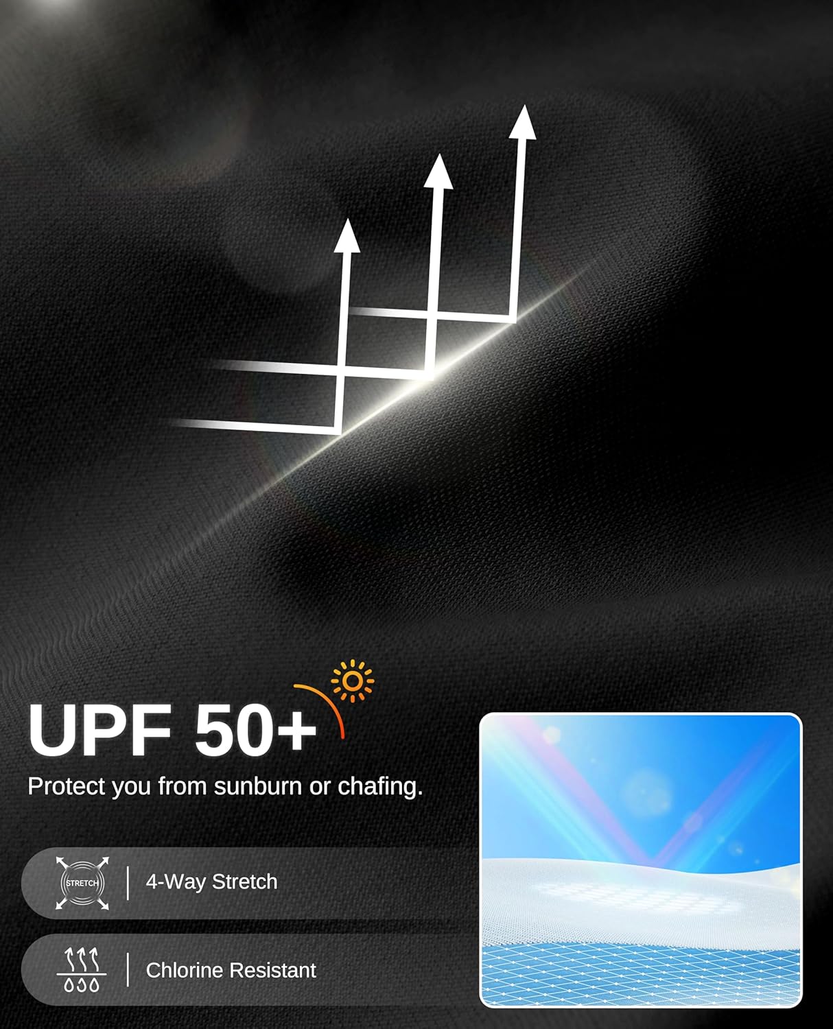 G Gradual Swim Pants for Women with Zipper Pocket UPF 50+ Quick Dry High Waisted Swimming Leggings Long Rash Guard Bottoms - Image 5