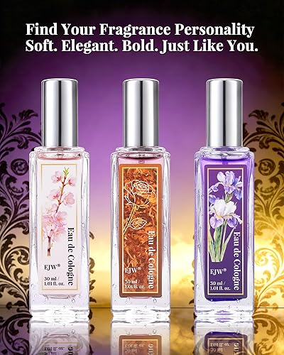 Miniatura 7 de EJW Tobacco Rose - Spray corporal para mujer, perfume floral cálido para el cabello y niebla corporal, fragancia de larga duración sin alcohol con