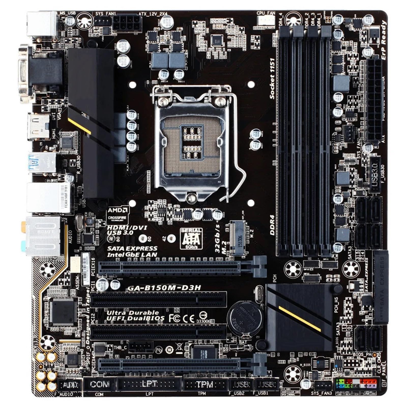 Schede madri Fit For Gigabyte GA-B150M-D3H
