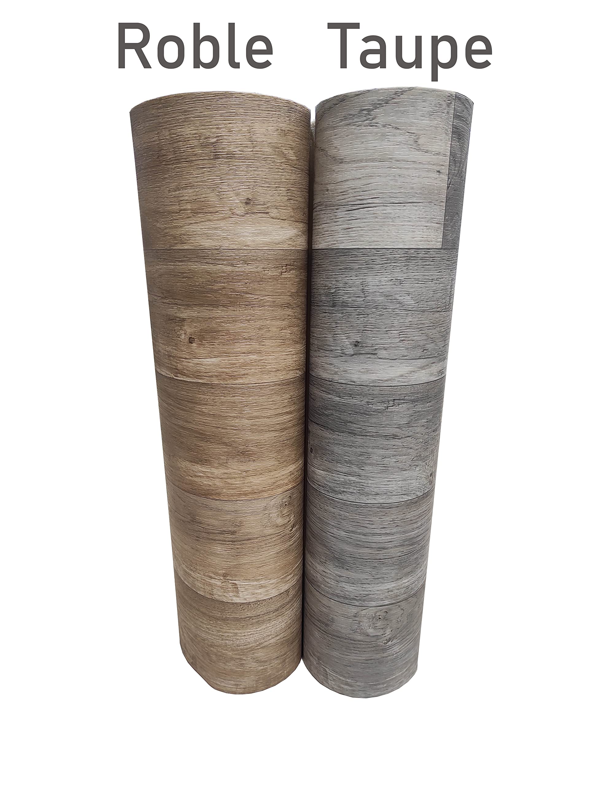 Tadi & Imperio1979 Alfombra Madera Larga para Cocina de Vinilo Antideslizante, para pasillos, salón y Suelo vinílico, TOBOS 02 Roble, 62X450 cm