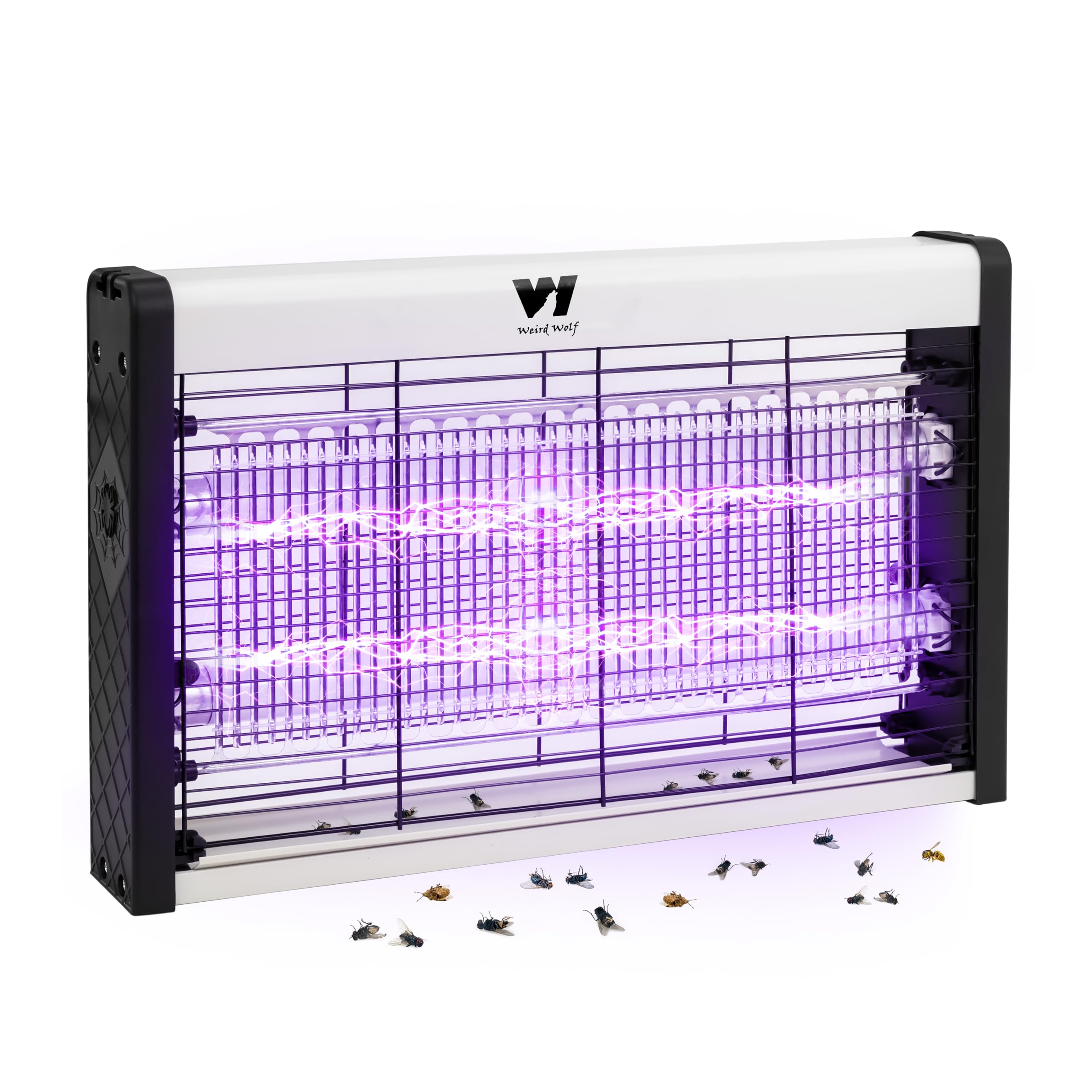 Weird Wolf Electric Insect Killer Machine for Home | 20W UV Bug Zapper with UV Tubes | Fly & Insect Catcher for Home, Hotels, Restaurants & Offices | 15 Inch Metal Body | 1-Year Warranty