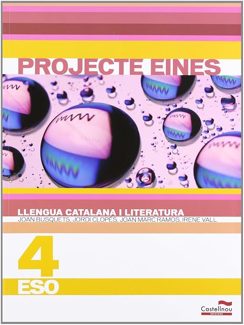 Portada de Llengua Catalana i Literatura 4 ESO. Projecte Eines