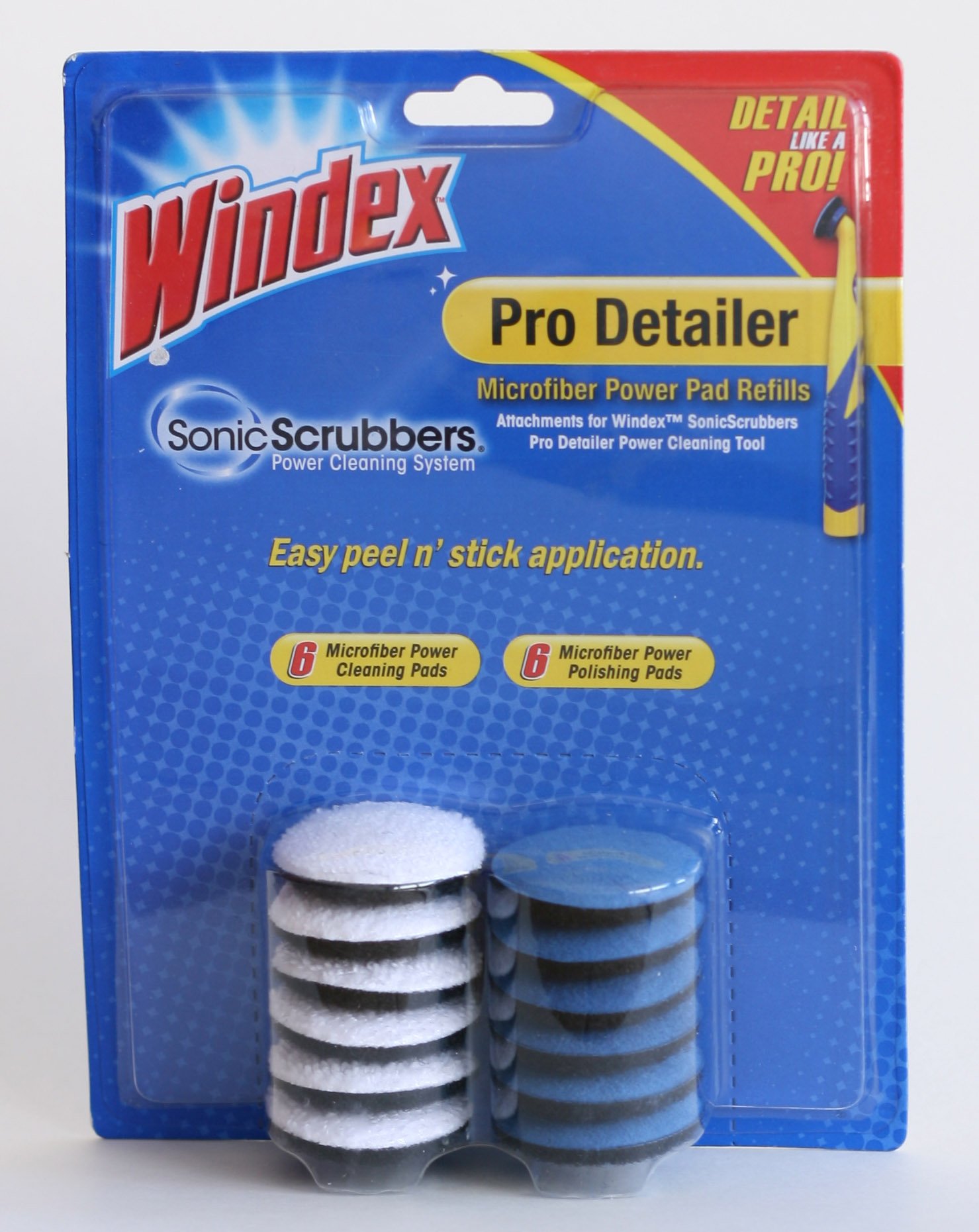 SonicScrubbers PDRP Windex Pro Detailer Microfiber Power Pad Refills