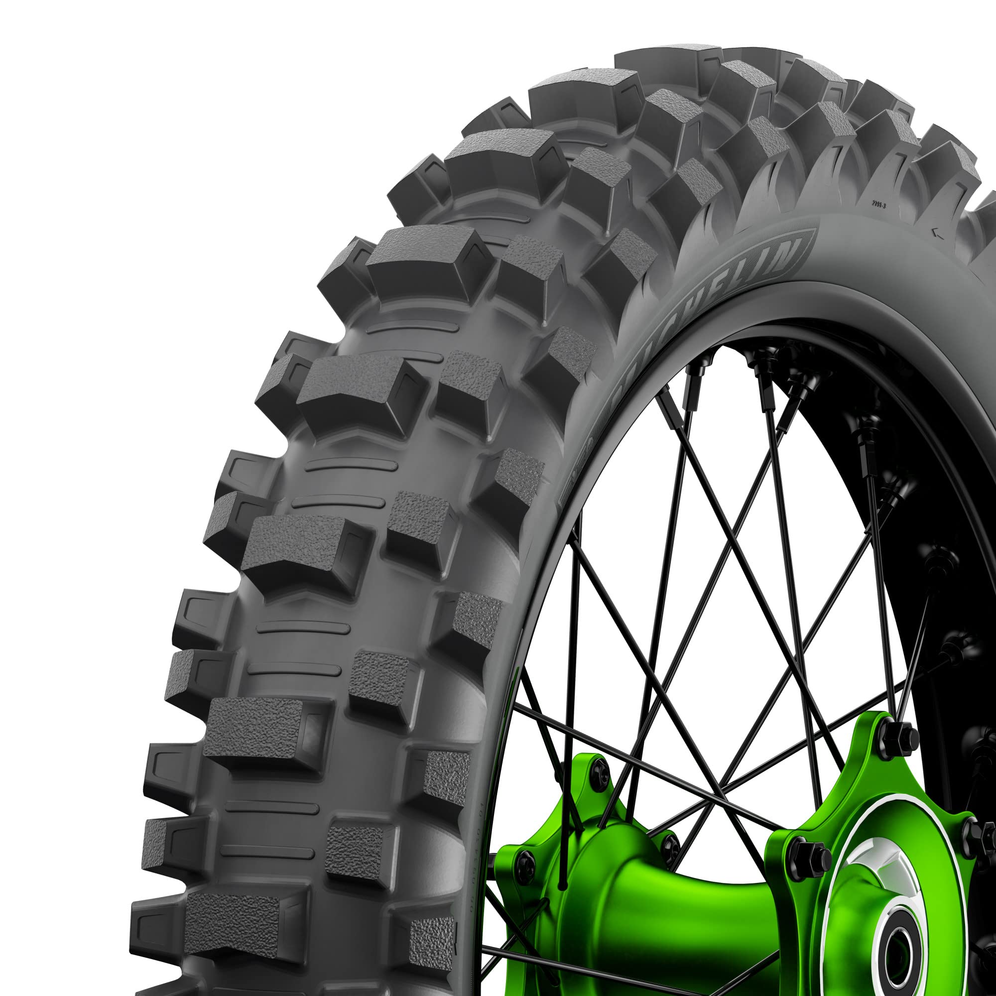 MICHELIN STARCROSS 6 MEDIUM SOFT 120/80-19 63M Rückseite Reifen