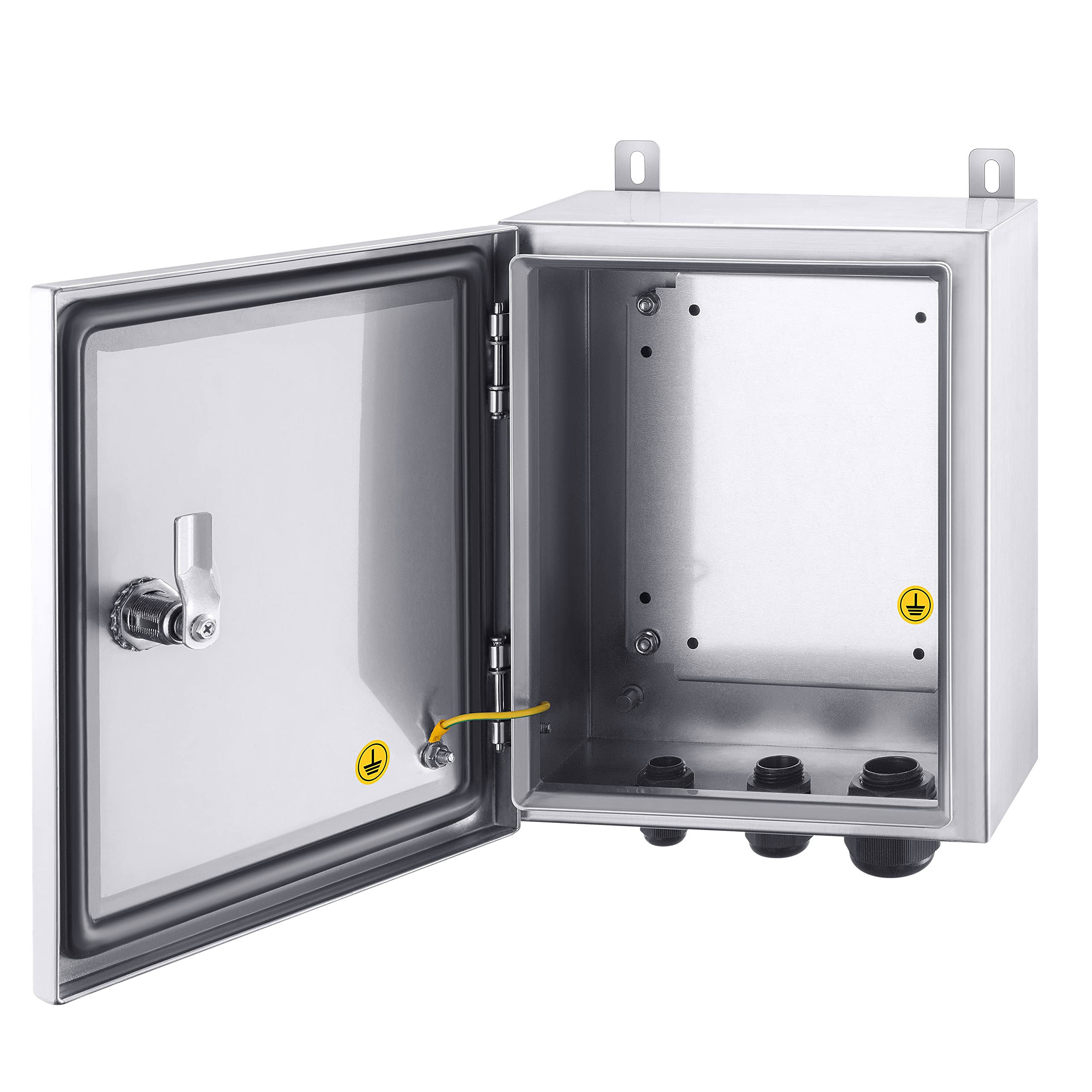 Ordentlich IP65 Weatherproof Metal Enclosure Box - 16" X 12" X 6" Wall Mount For Electronics - View #6