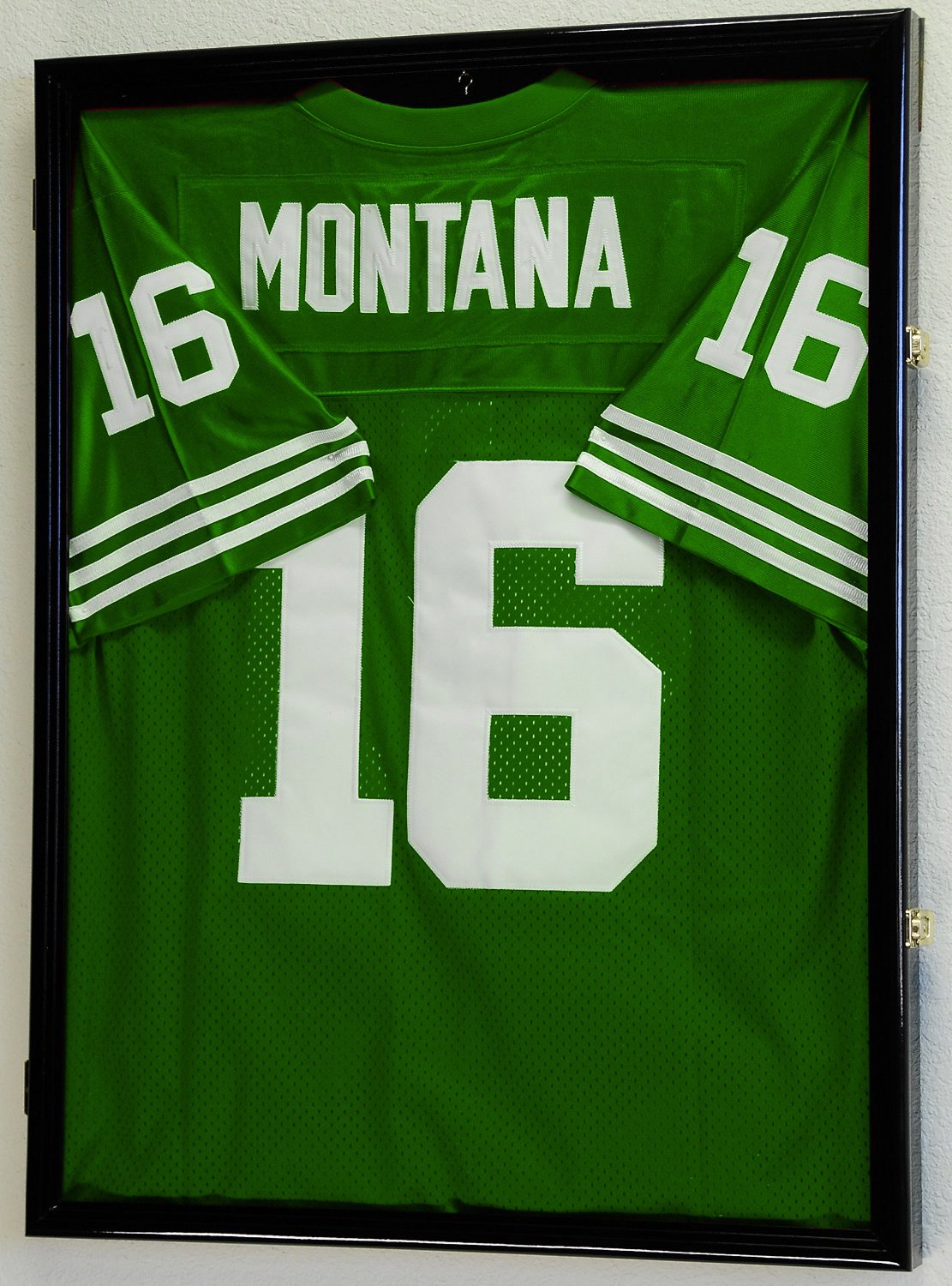 Jersey Frame Shadow Box Display Case Wall Frame UV Protection Black