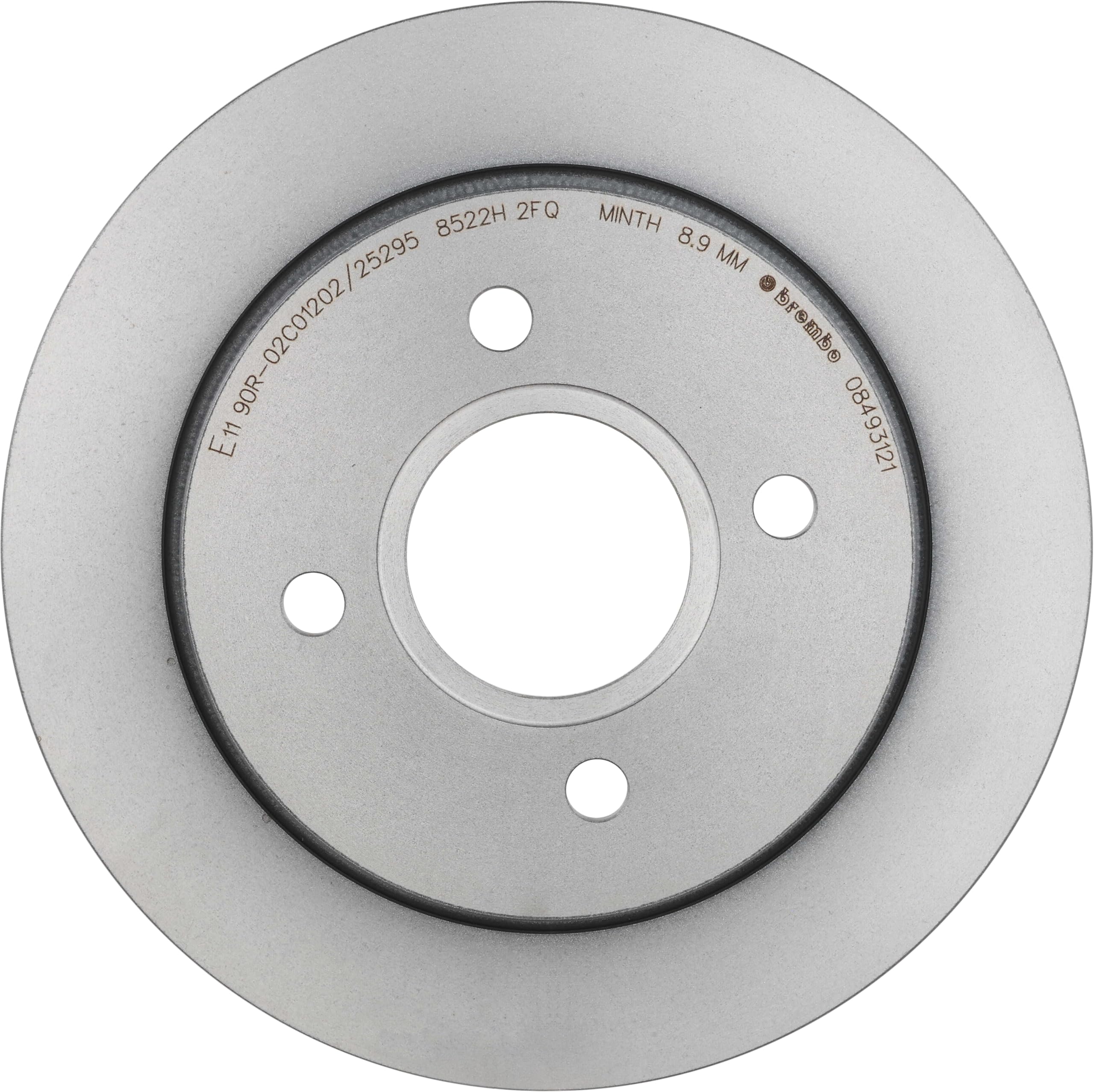 2x Brake Discs Pair Solid Rear 253mm 08.4931.21 Brembo Set 1073756 1197572 New