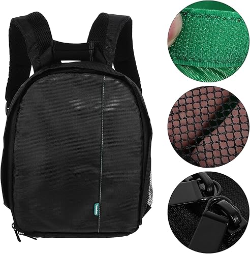 Miniatura 3 de Bolsa de cámara Mochilas impermeables para cámara réflex digital SLR estuche de cámara de viaje Mochila de fotografía de gran capacidad verde para