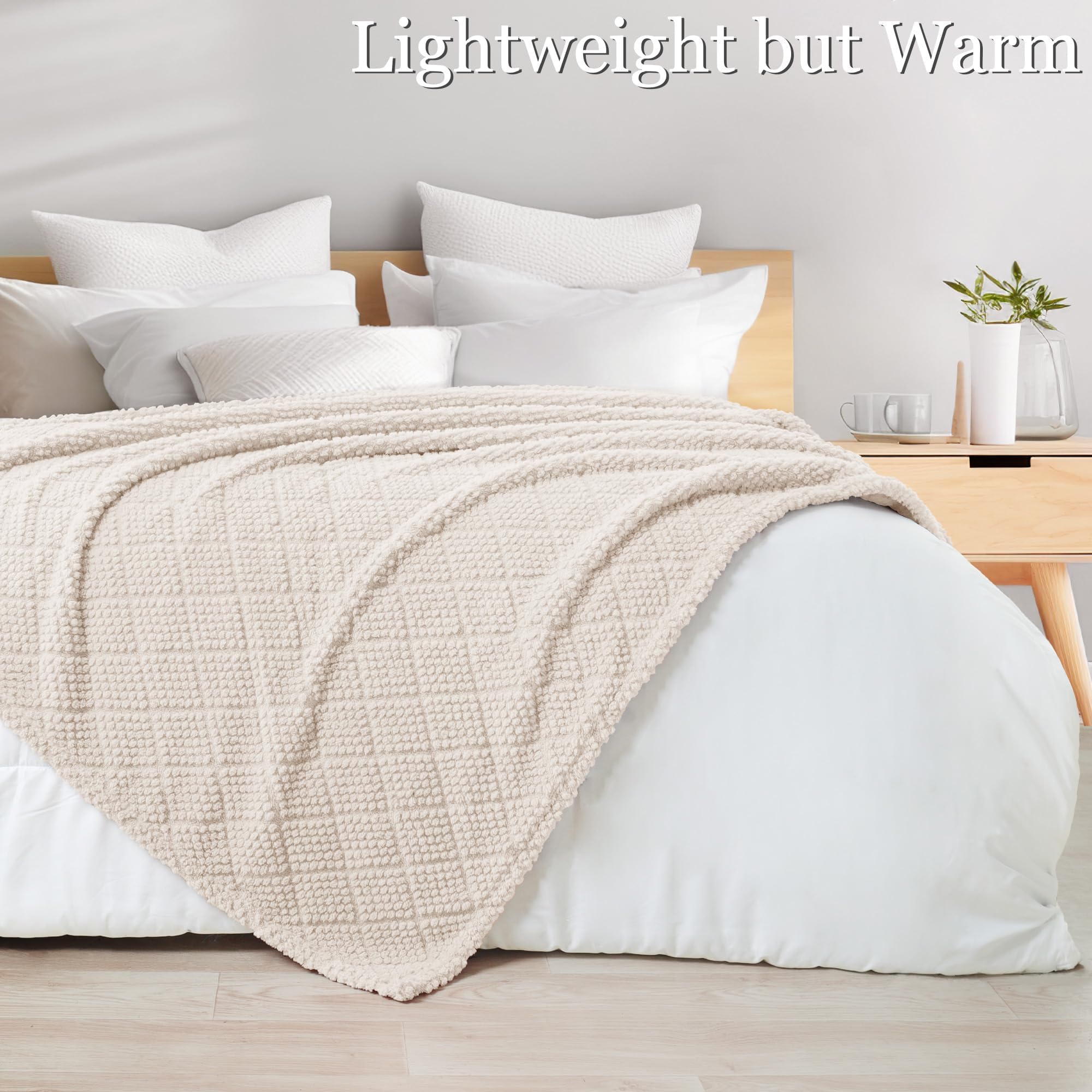 Whale Flotilla Fleecedeken met bladerpatroon, warme flanellen deken voor bank en bed, zacht en comfortabel, geschikt voor alle seizoenen, 220 x 240 cm, donkergroen
