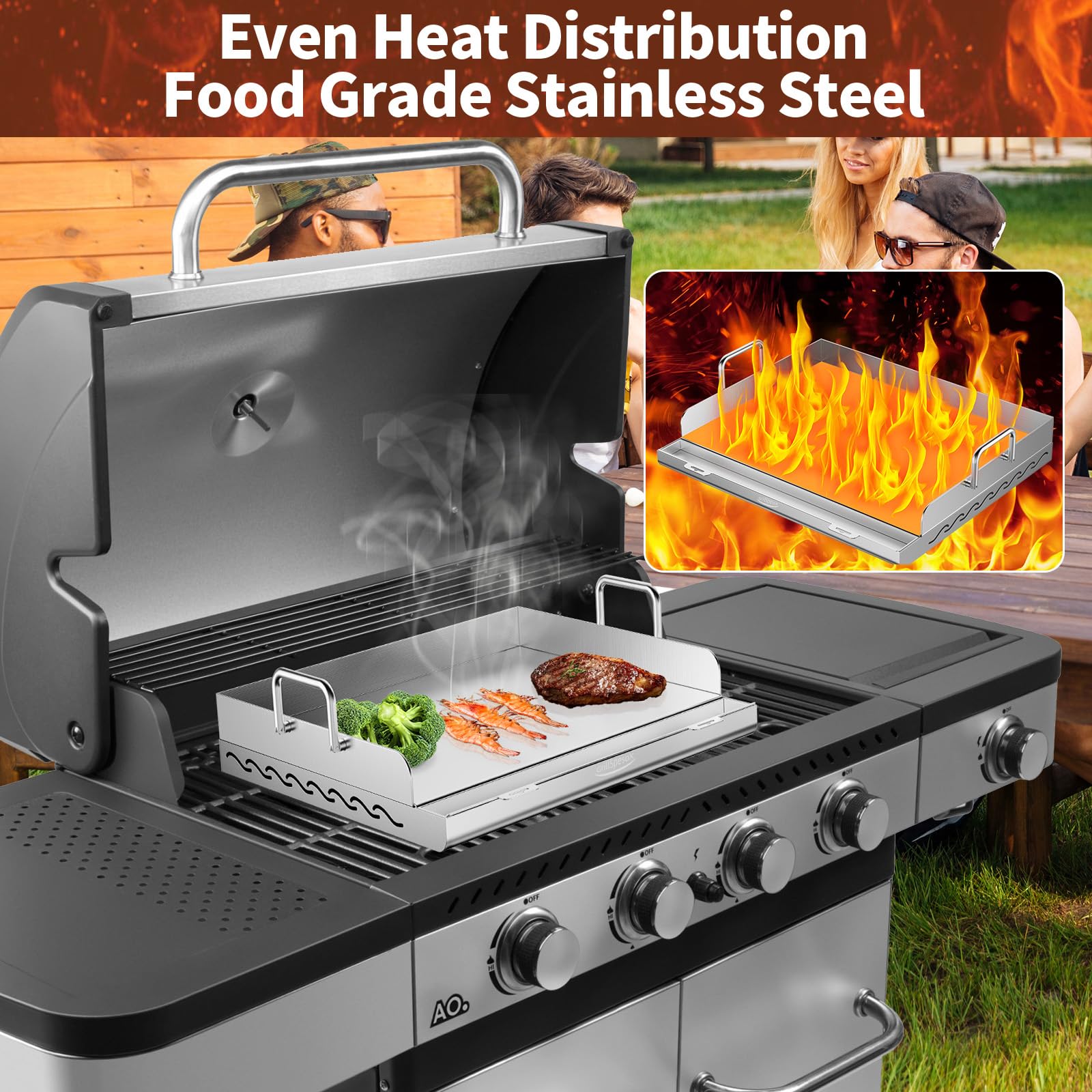 best flat iron grill