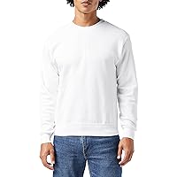 Fruit of the Loom Classic Set-in Sweat Felpa, Bianco (Weiß (30 Weiss)