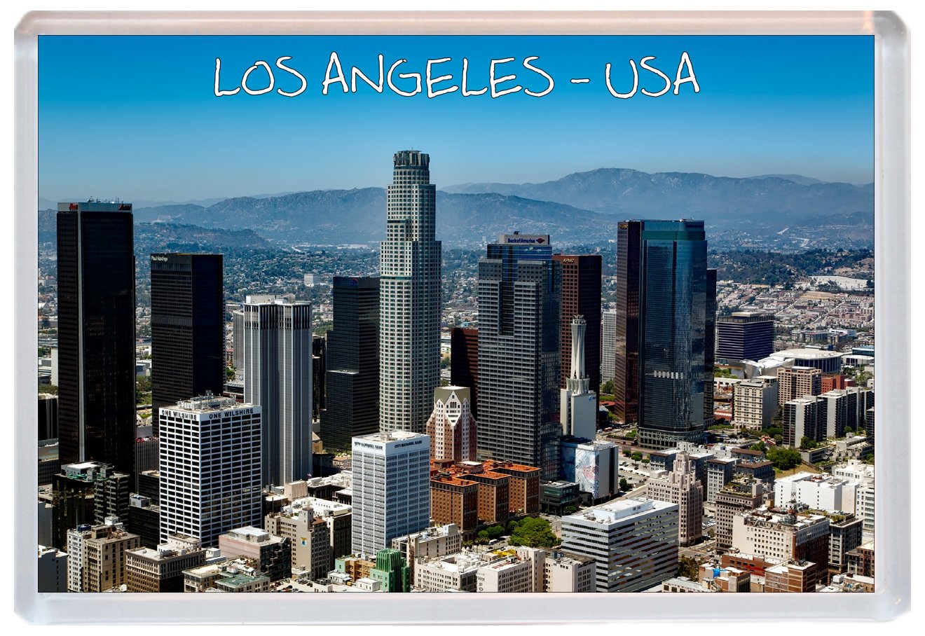 Los Angeles - USA - Jumbo Fridge Magnet Souvenir ID920