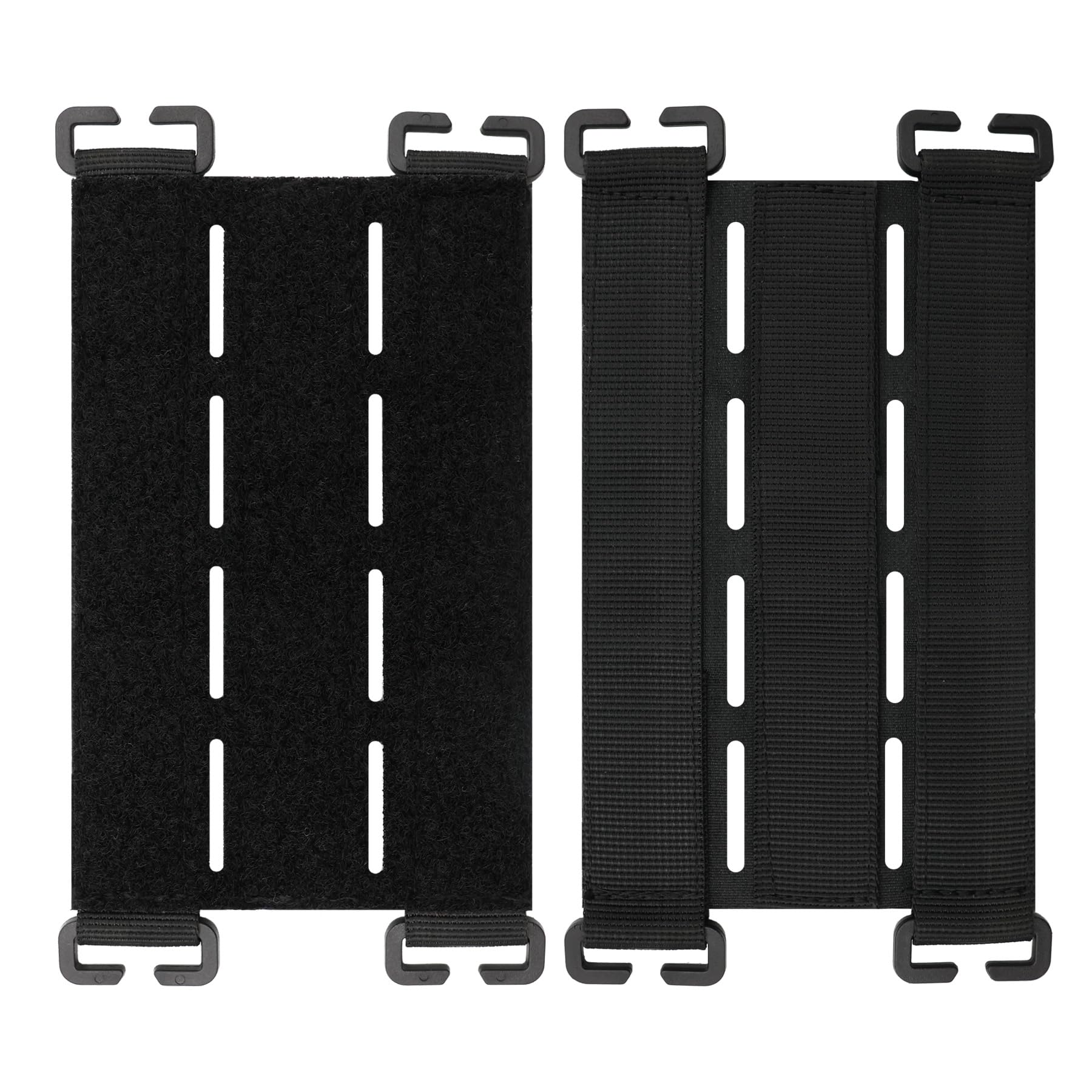 Molle Patch Panel with Laser Cutting Loop, Molle Patch Display Holder for Backpack,9.5X3.7