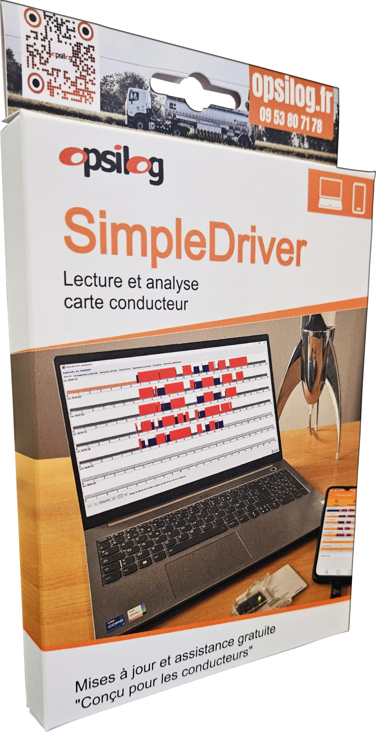 Logiciel conducteur routier SimpleDriver Paie - Suite complète (lightning)