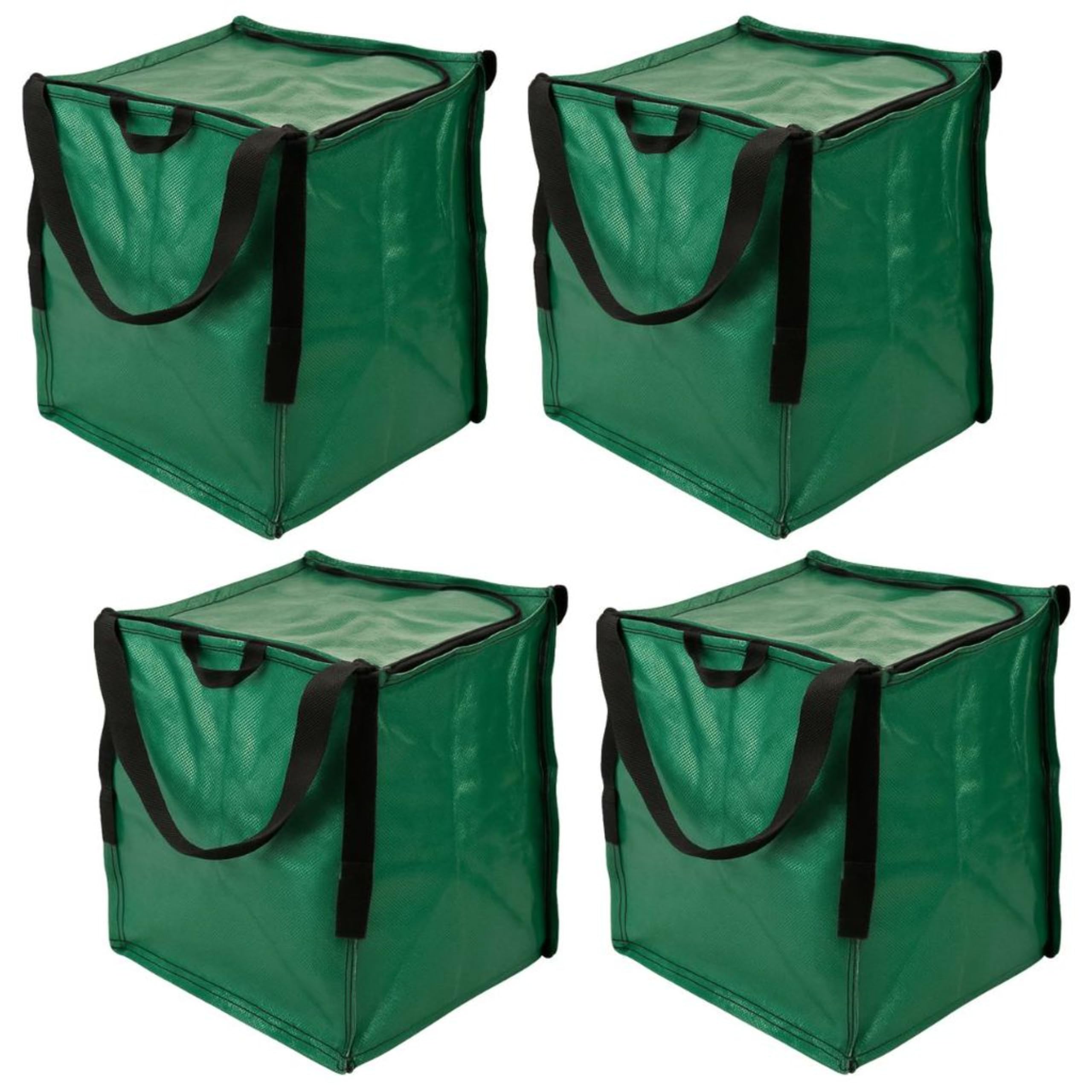 DURASACK Heavy Duty Storage Tote Bag with Zipper Top 22-Gallon Rugged Woven Polypropylene Moving Bag, Reusable Self-Standing Design, Holds up to 500