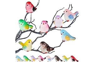 Miniature Bird Figurines for Endless Creative Crafts and Enchanting Decor