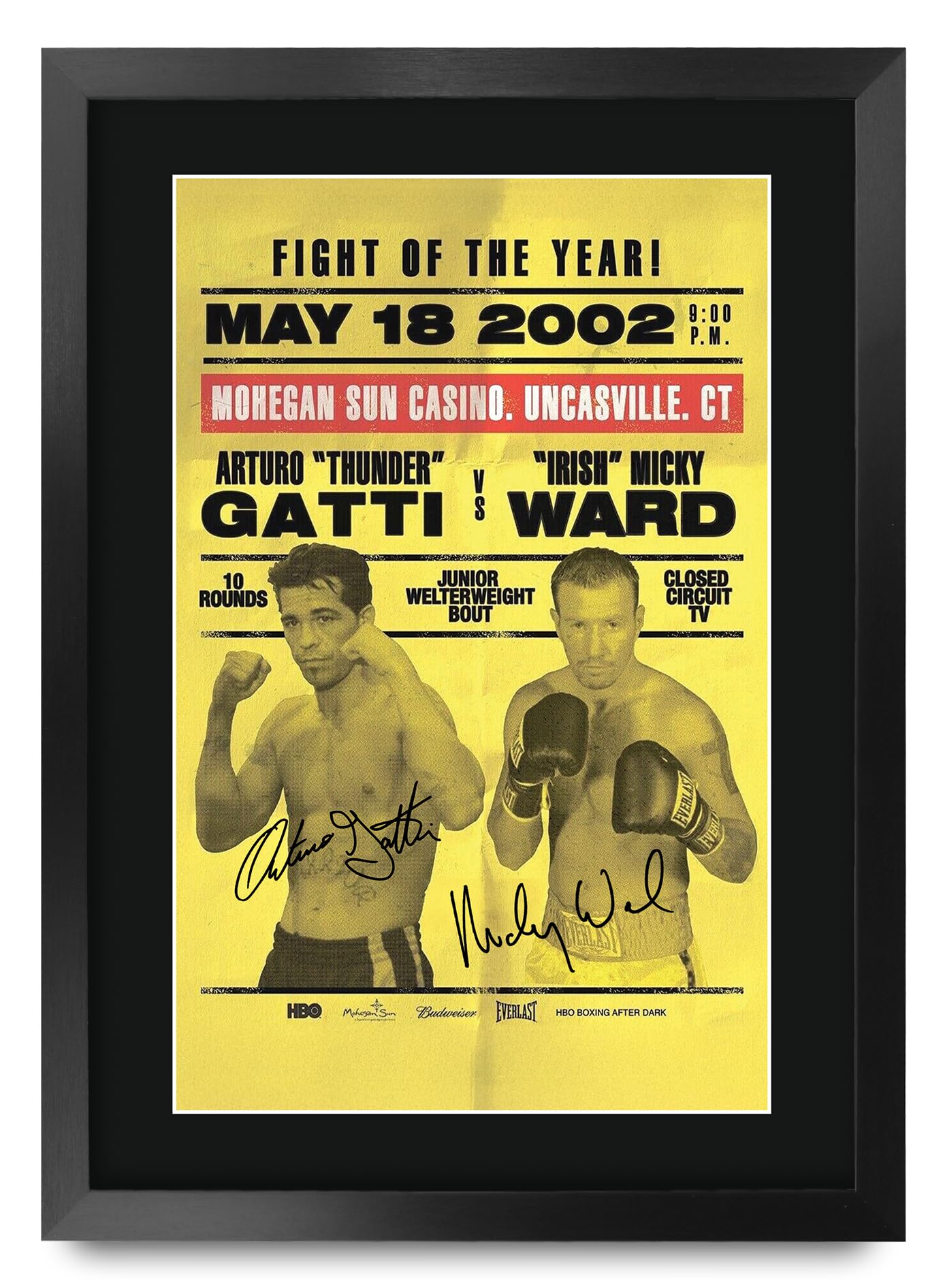 Amazon.com: HWC Trading Arturo Gatti vs Micky Ward Bout 1 (2002
