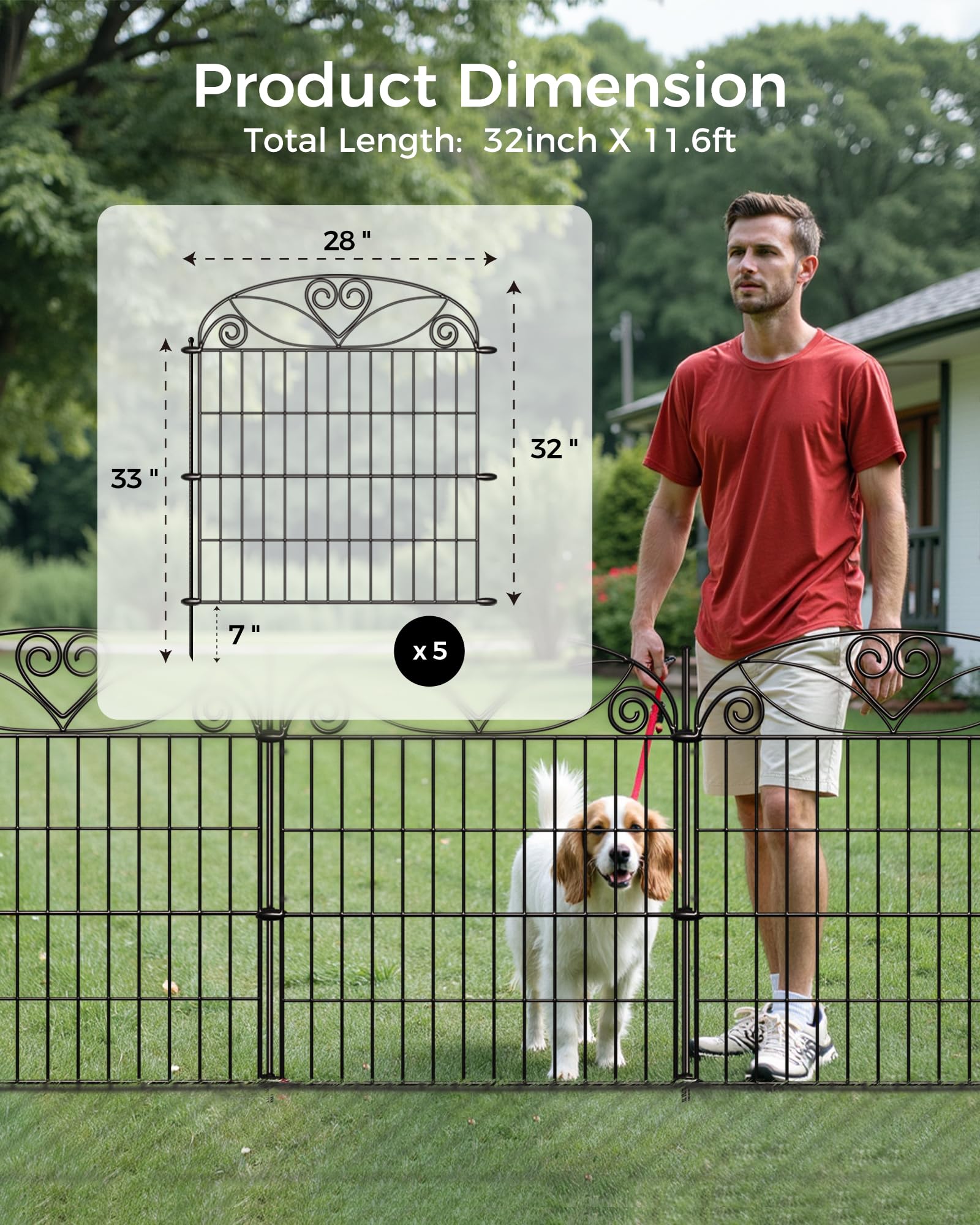 Amazon.com : Mars Explo 10 Panels No Dig Decorative Outdoor Garden