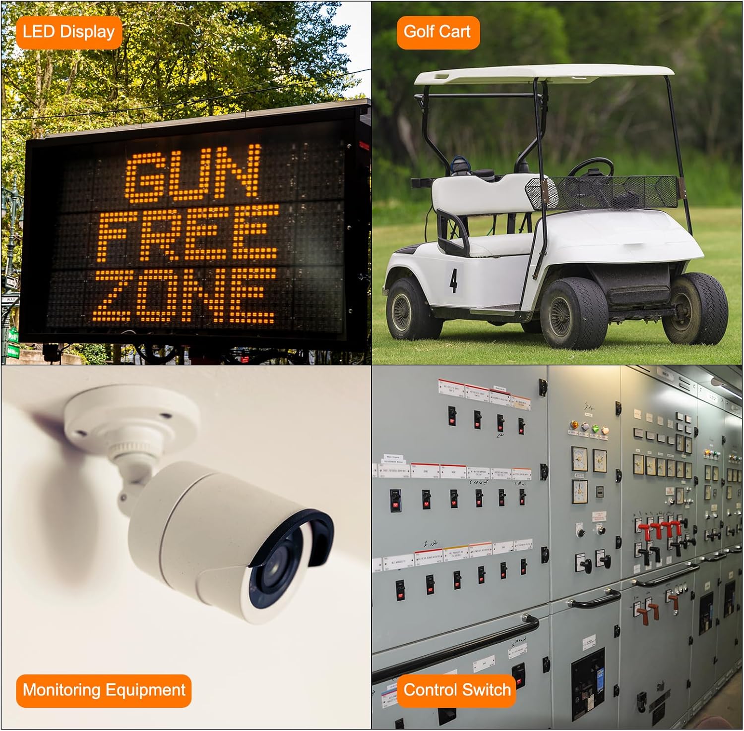 MECCANIXITY DC 8-40V to DC 13.8V Power Converter 25A 345W Voltage Regulator IP67 Waterproof Transformer Power Supply Module Power Adapter for Car Truck Solar System