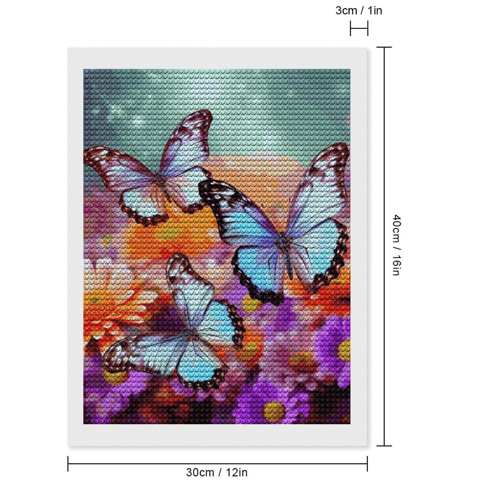 6pcs Kit Pinturas De Diamantes 5d Diy Con Marco Niños
