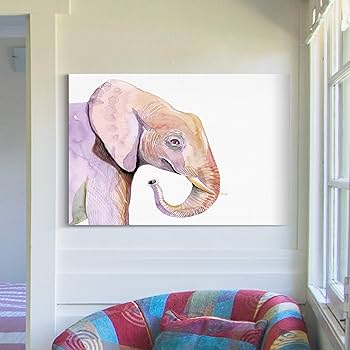 水彩画（象） Eng sub] 5min Easy Watercolor | African Elephant - YouTube