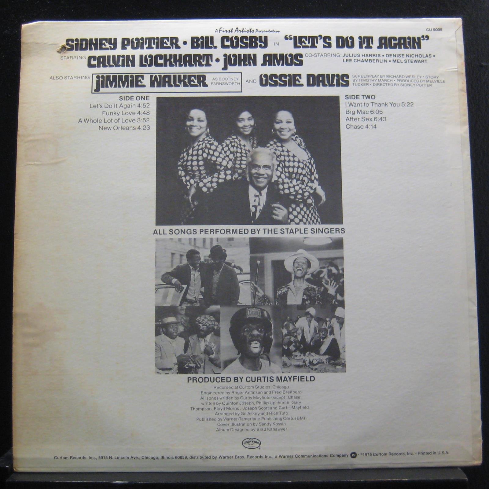 Staple Singers, The - Let's Do It Again (Original Soundtrack) - Curtom