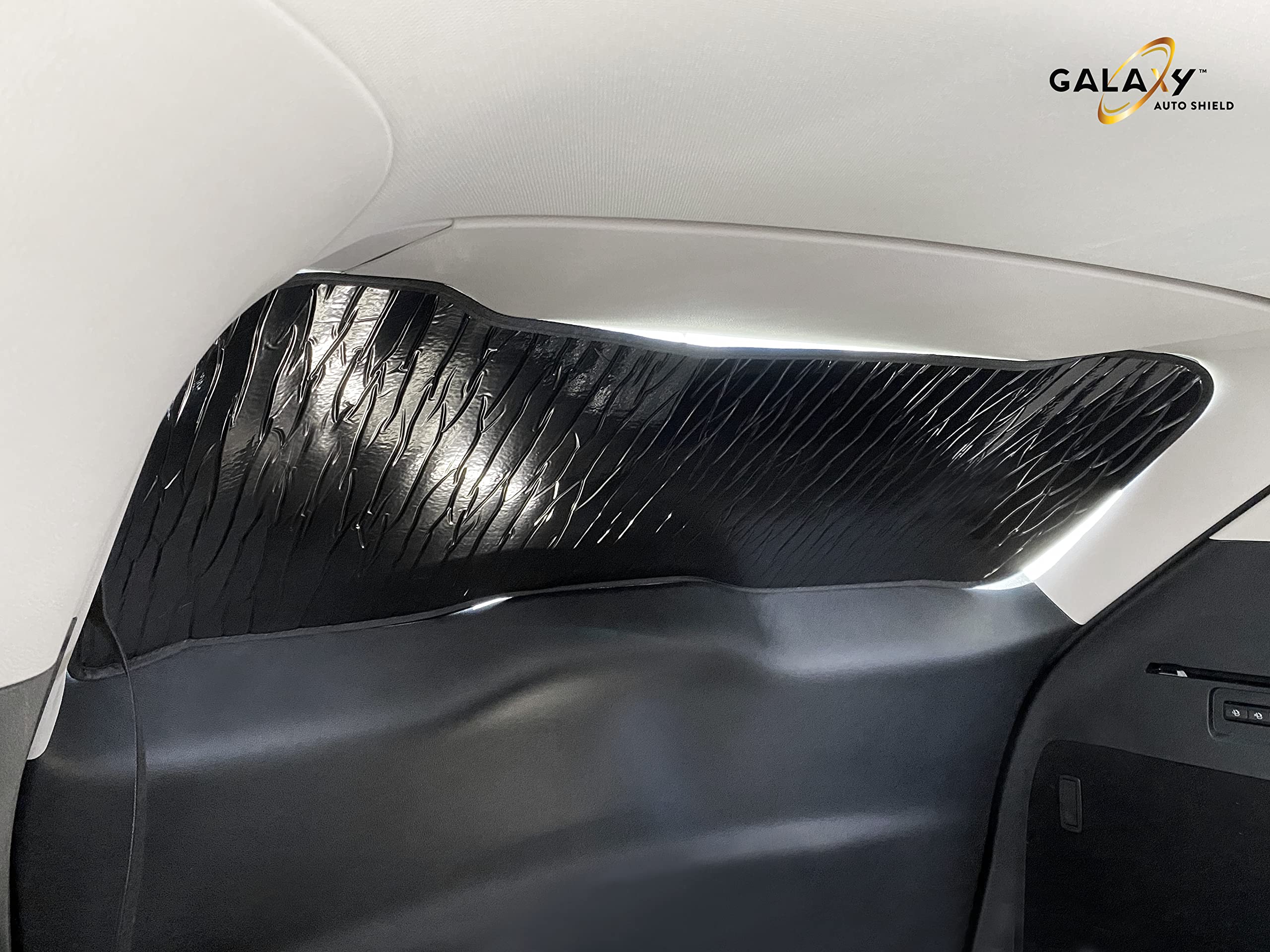 GalaxyAutoShield Custom Fit Rear Tailgate Window Sunshade for 2019 2020 2021 2022 2023 Lincoln Nautilus SUV, Accessories UV Reflector Privacy Insulated Protection (Made in USA)