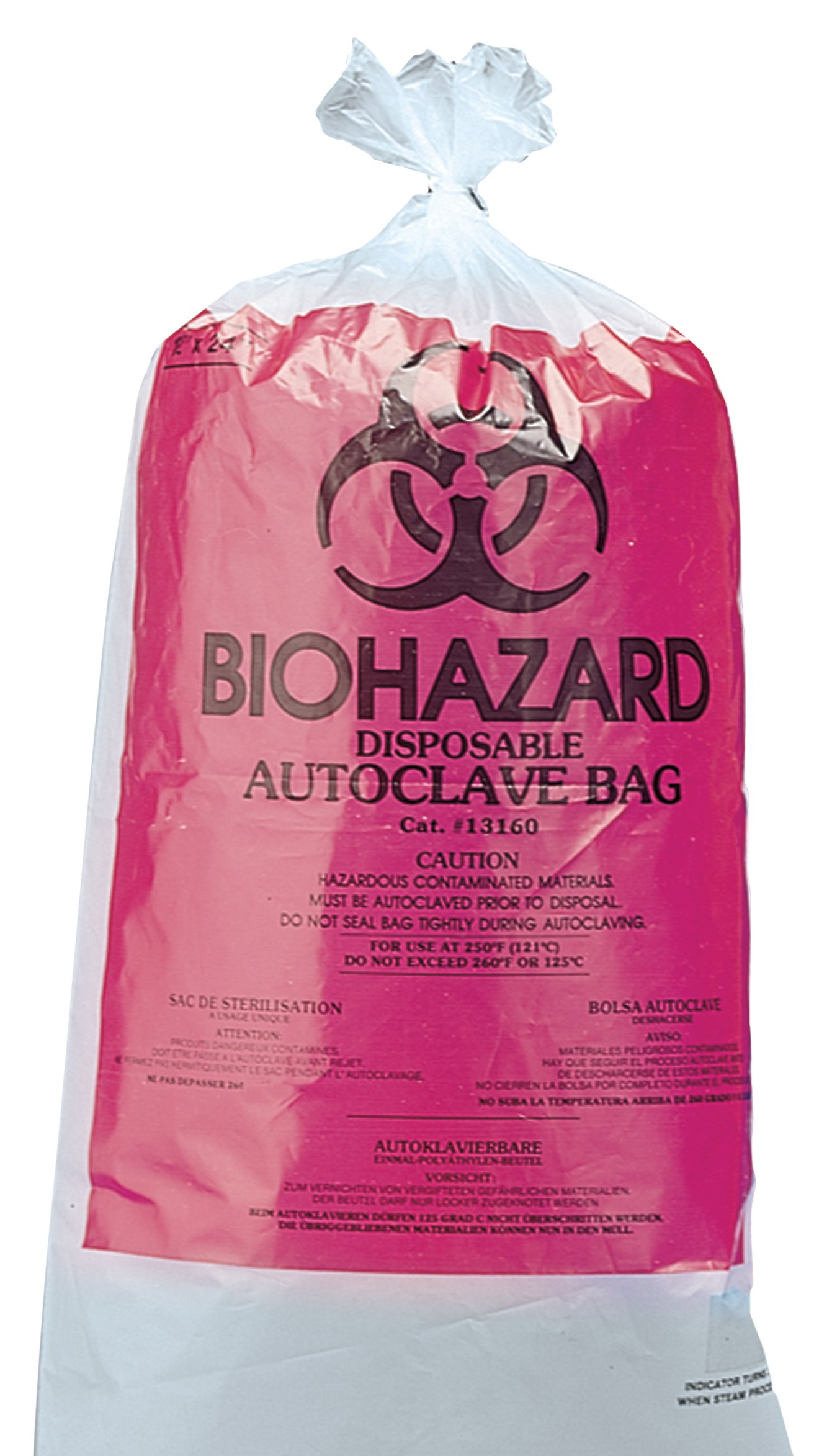 Neolab 3 1047 Biohazard de voiture Piano Sacs PP, 61 x 76 cm (lot de 100)