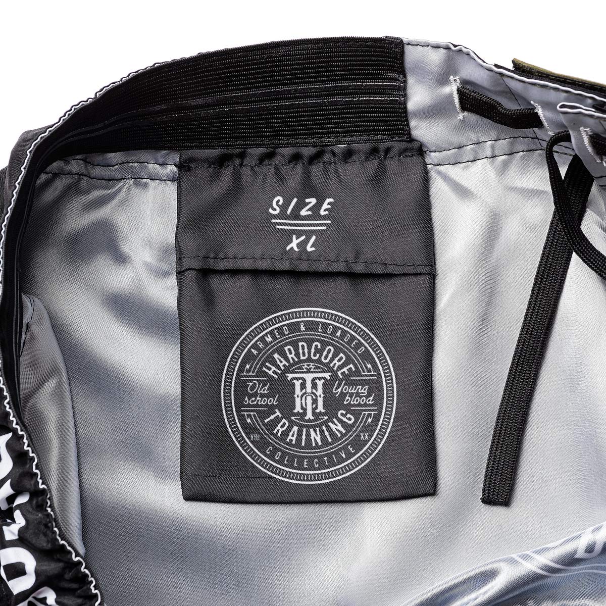 Hardcore Training Fight Shorts Recruit Boks Męski Szorty do Walki MMA Combat BJJ Grappling Fitness Muay Thai Kickboxing No Gi (DE/NL/SE/PL, Alfa, M, Regularny, Regularny, niebieski)
