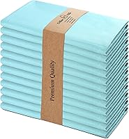 Vista 37 de Urban Villa - Juego de 12 servilletas de tela de 50x50 centímetros 100% algodón, servilletas lavables, suaves, duraderas, reutilizables