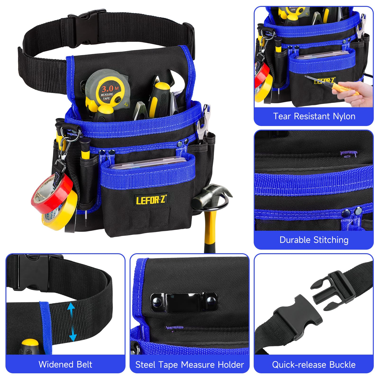 Bolsa Herramientas Cinturon Cinturón Para Herramientas Ajustable