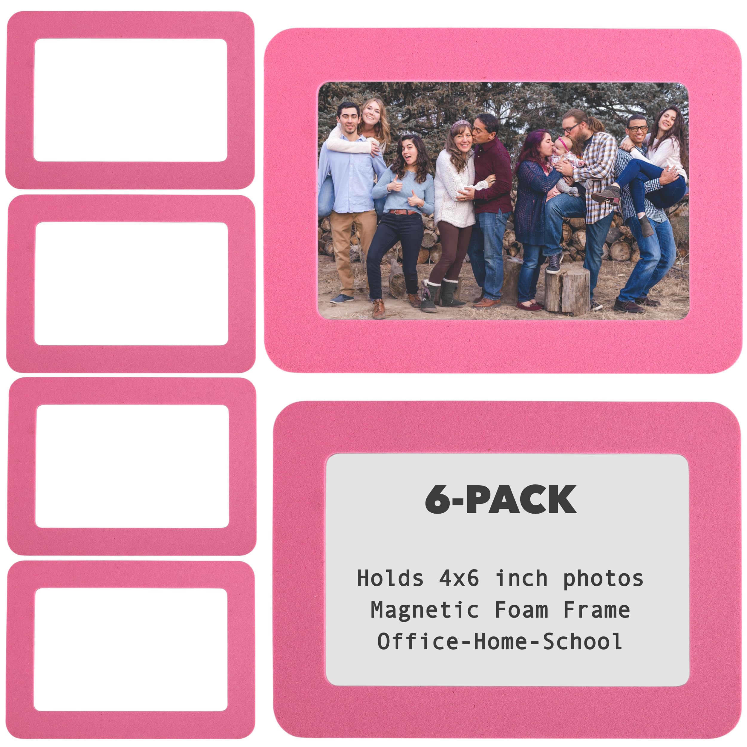 Amazon.co.jp: アイコニカル磁気フォトフレーム、4 x 6 インチ、6