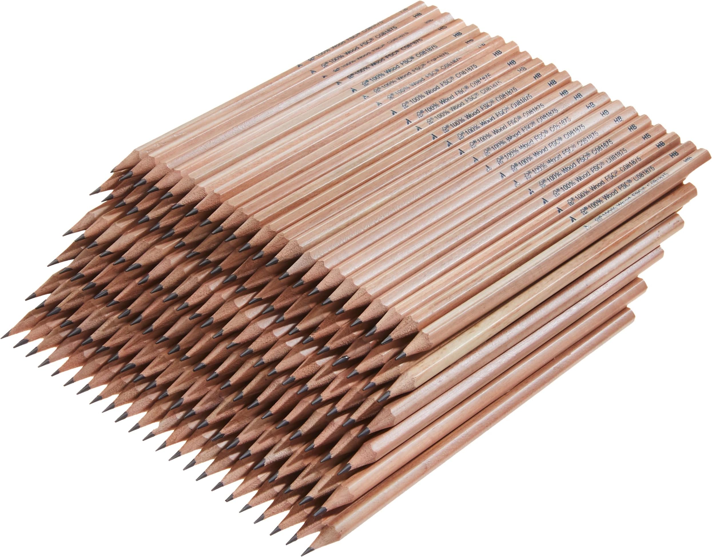 Ticonderoga WoodCased Pencils, Unsharpened, 2 HB Soft