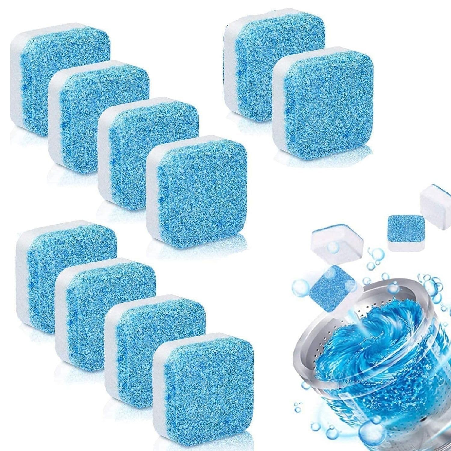 Svadistha Washing Machine Cleaner Descaler - Deep Cleaning Tablets For HE Front Loader & Top Load Washer, Clean Inside Drum And Laundry Tub Seal All-in-One Dishwasher Tablets(Pack Of 12) (B0DB8T2J8G) Amazon Price History, Amazon Price Tracker