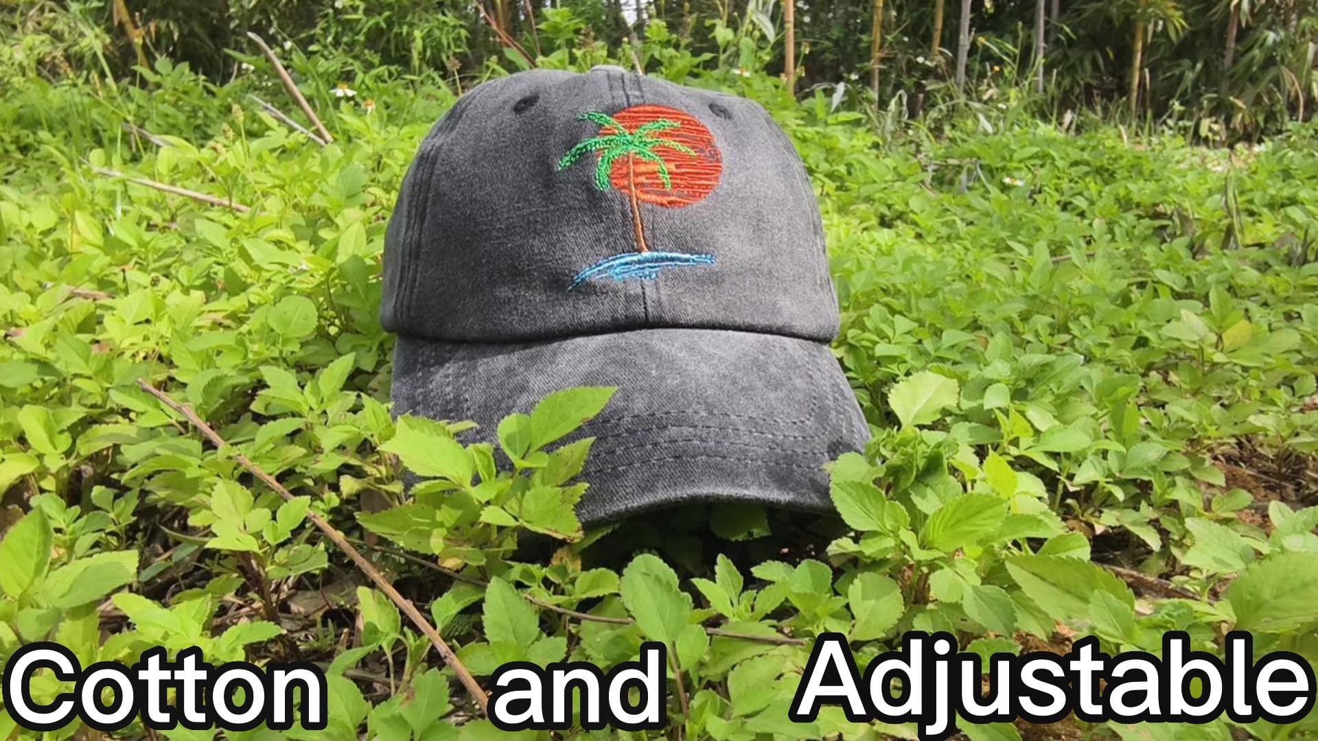 Gorra para visera de viaje unisex negra miniatura 7