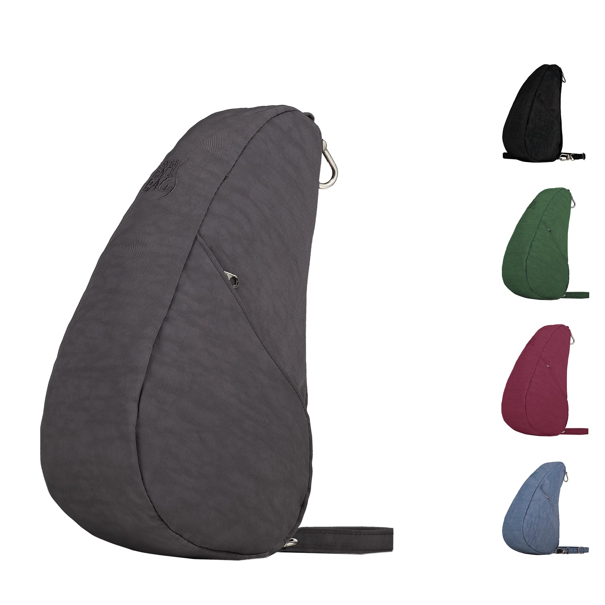 Ameribag Unisex Graphite Healthy Back Bag 6100Lg-Gt Textured Nylon Baglett Baglett