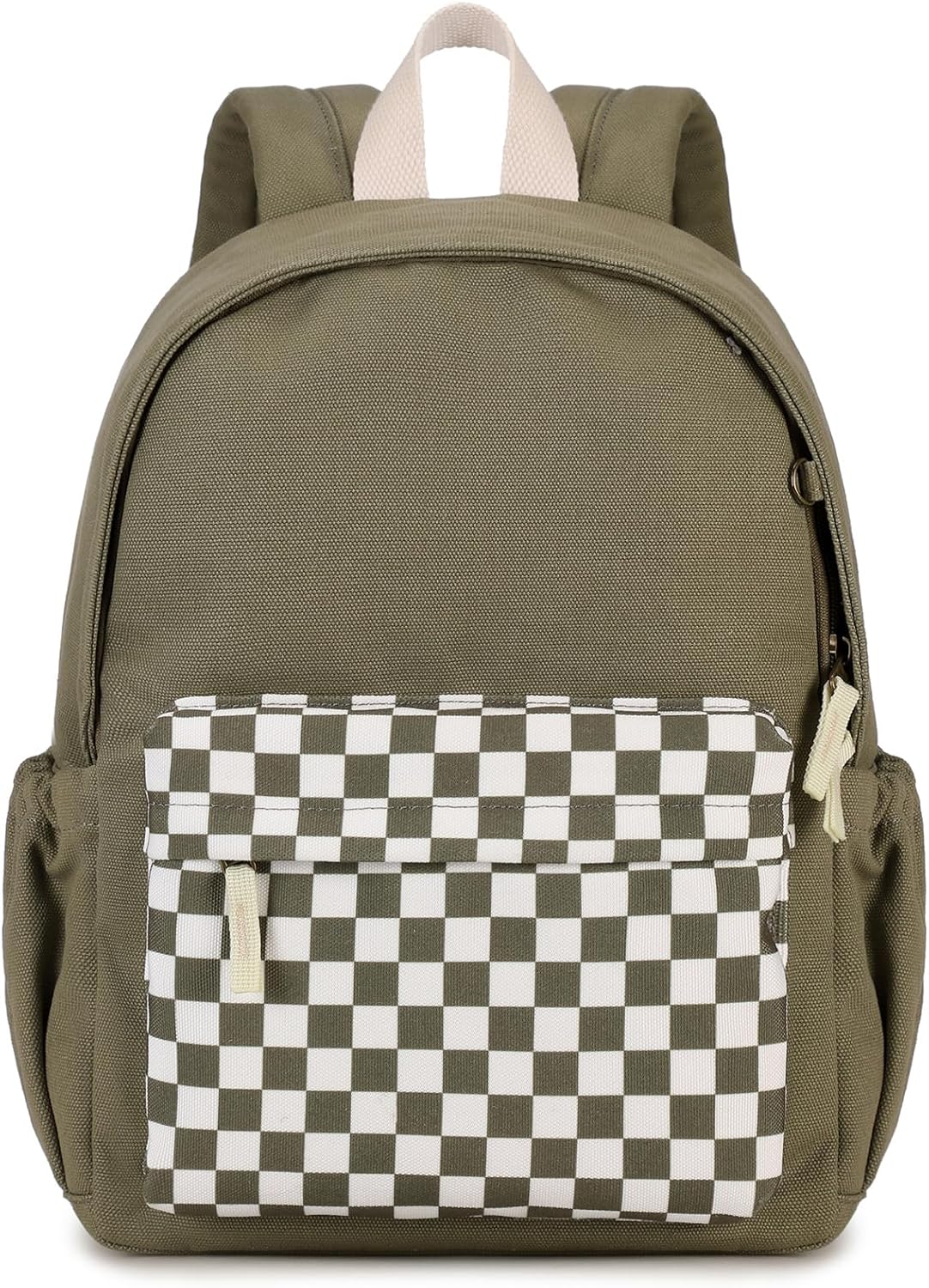 Toddler Backpack Kids Backpacks with Chest Strap Heavy Duty Canvas Bookbag for Boys and Girls Elementary School Backpack