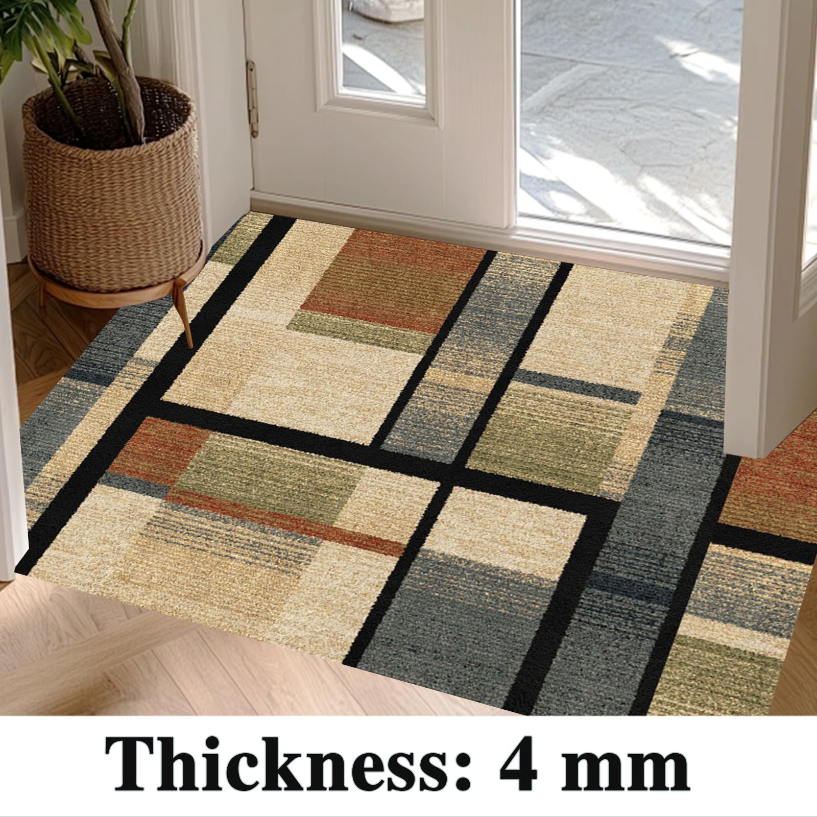 Protection de Sol pour Chaise de Bureau, Tapis de Sol Bureau Antidérapant Tapis Protection Sol Chaise Bureau Gaming Protège Parquet Chaise roulettes pour Sols Durs, Tapis Fauteuil Bureau 100 x 120 cm