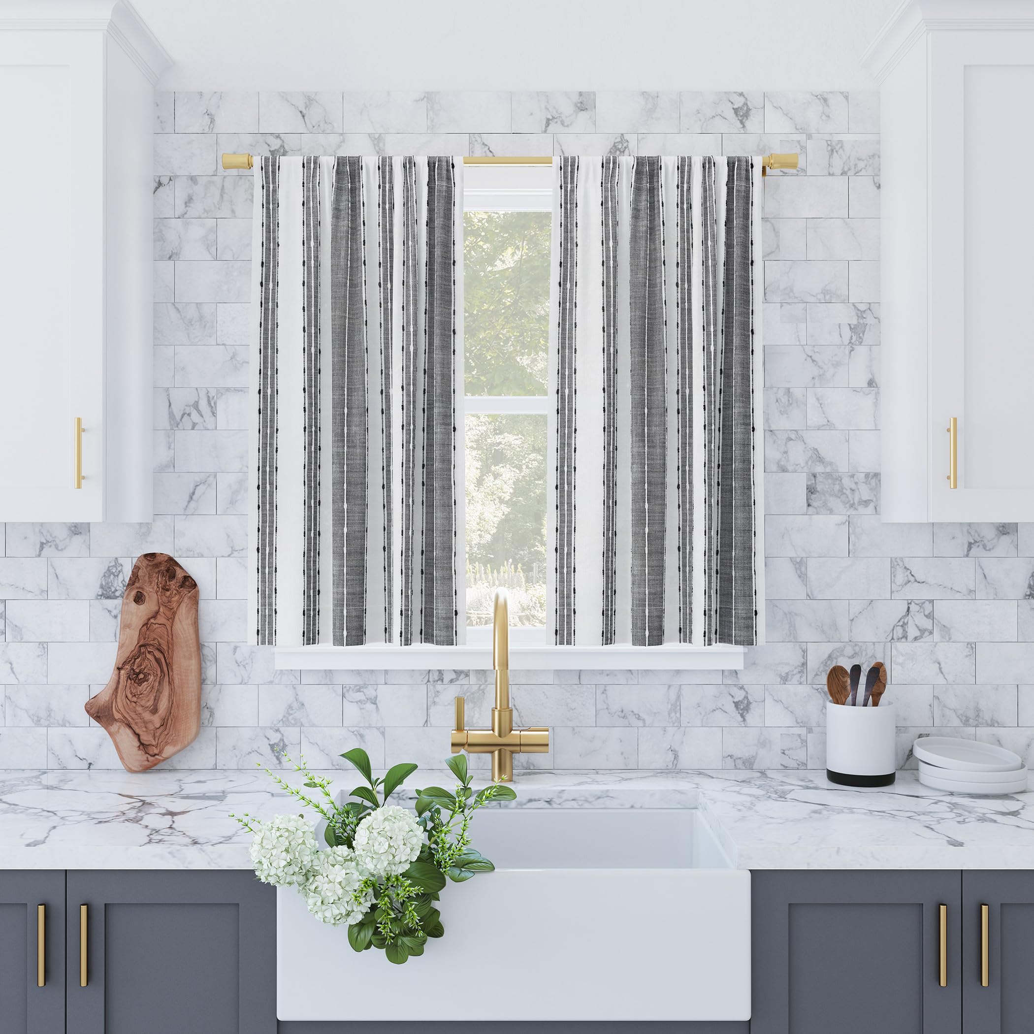 Amazon｜Archaeo スラブ テクスチャ ストライプ コットン カフェ